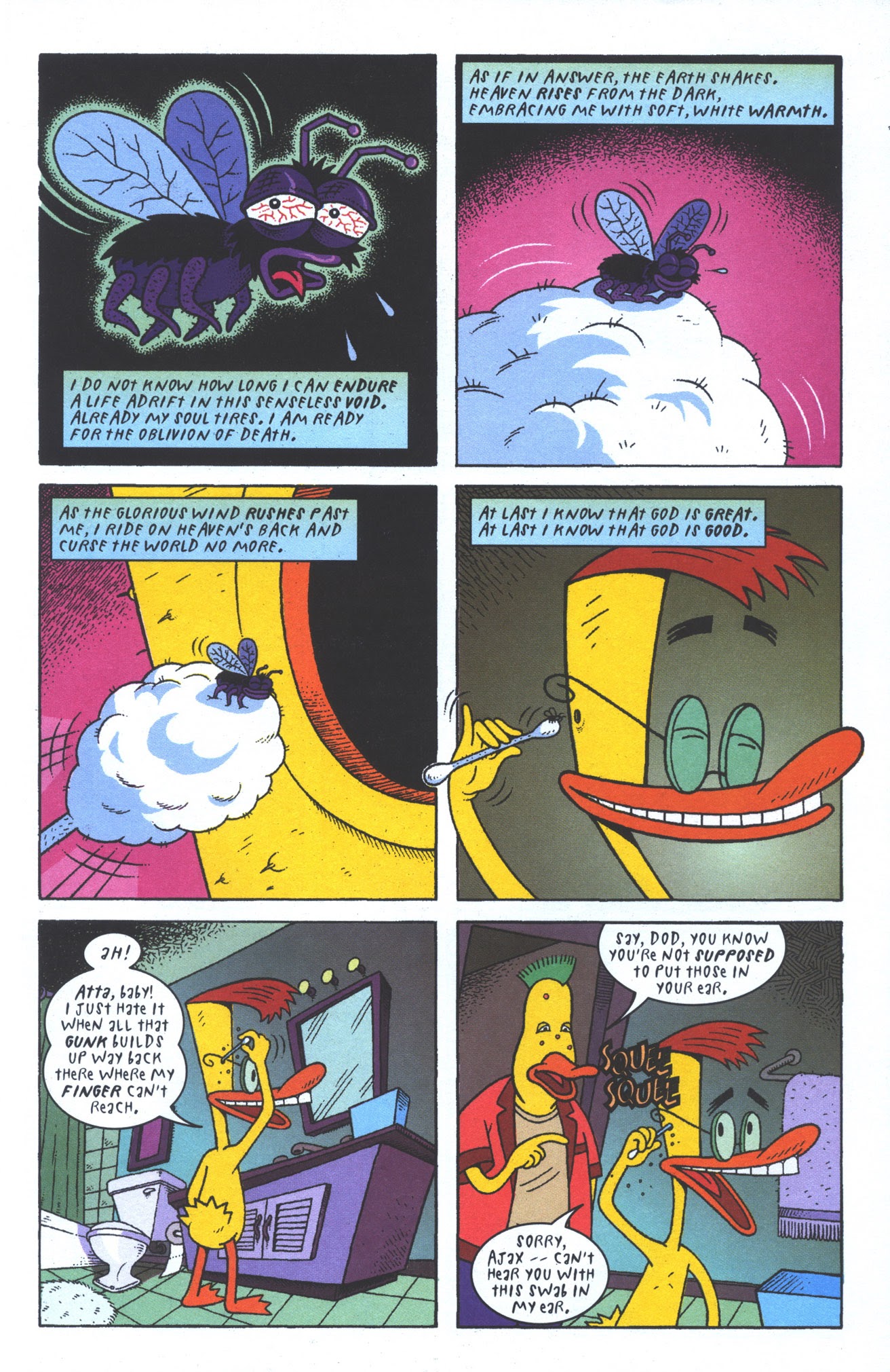 Read online Duckman : The Mob Frog Saga comic -  Issue #1 - 5