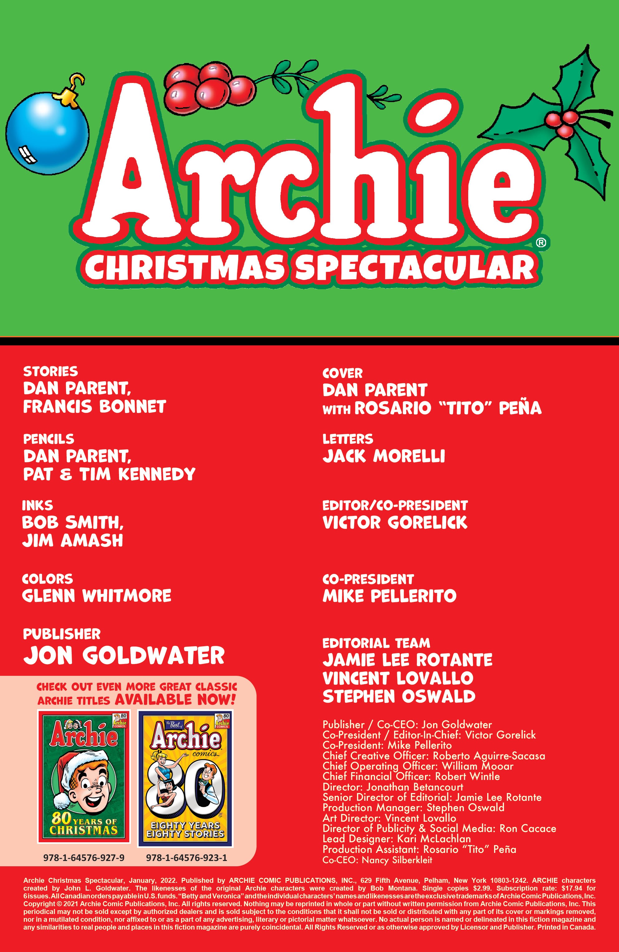 Read online Archie Christmas Spectacular (2021) comic -  Issue # Full - 2