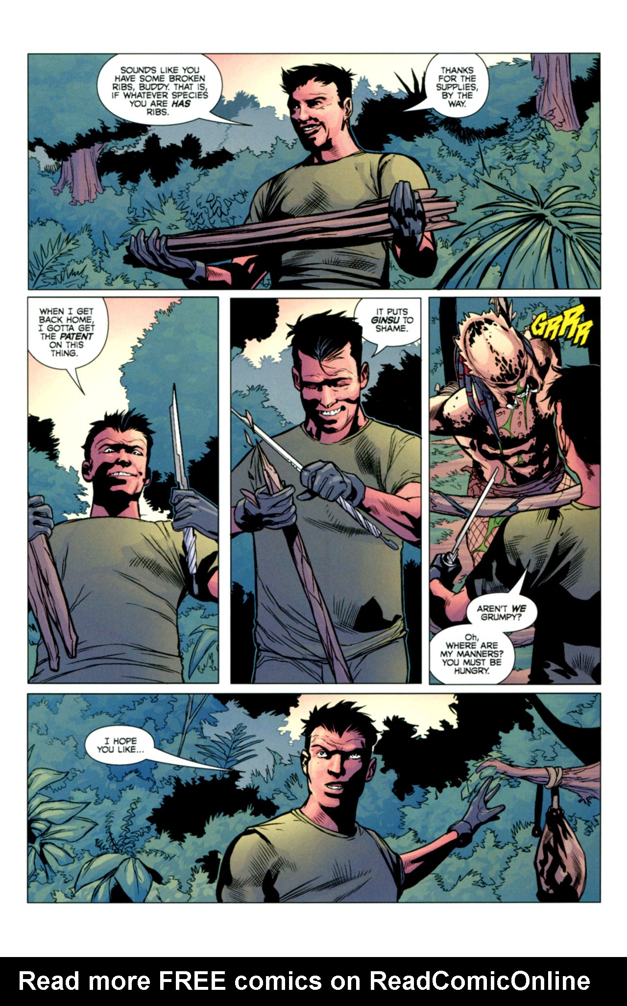 Read online Predators (2010) comic -  Issue #4 - 4