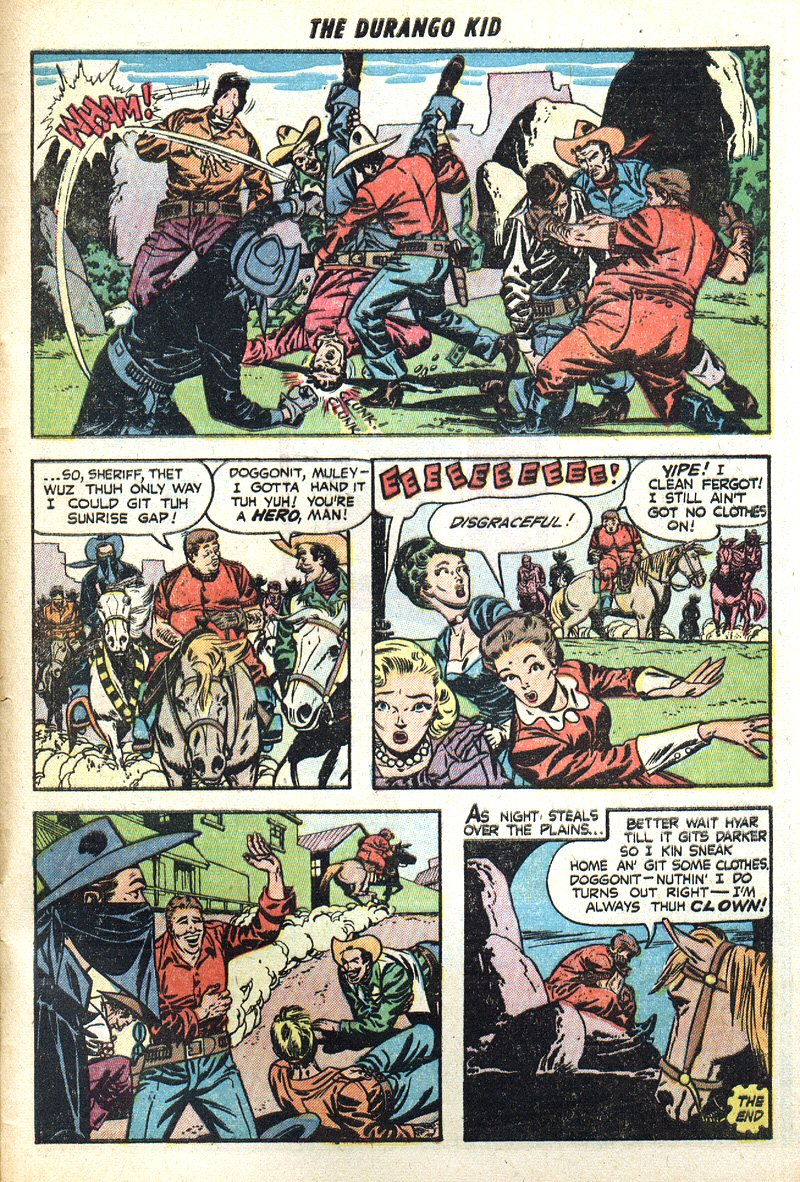 Read online Charles Starrett as The Durango Kid comic -  Issue #17 - 23