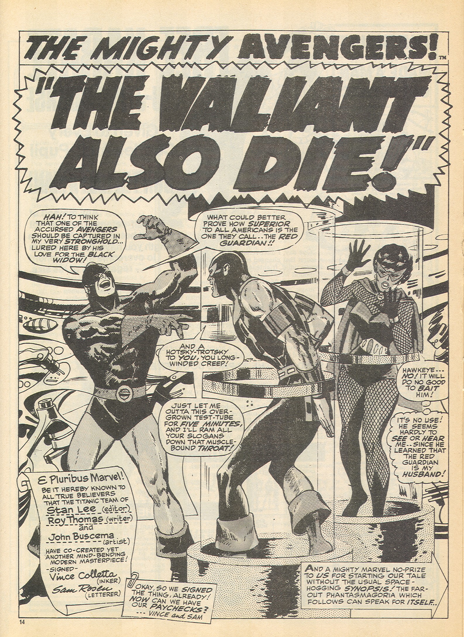 Read online The Avengers (1973) comic -  Issue #54 - 14