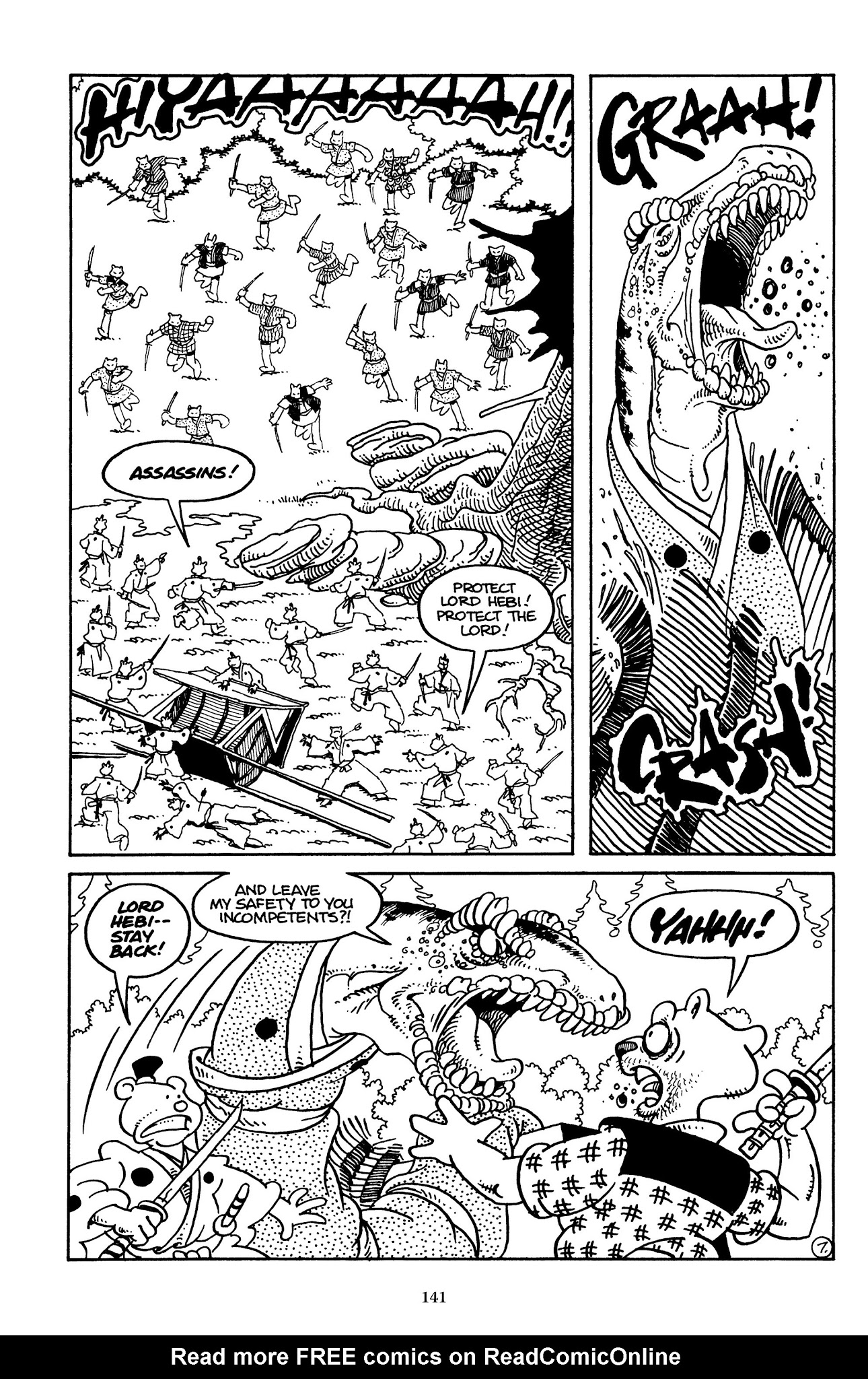 Read online The Usagi Yojimbo Saga comic -  Issue # TPB 2 - 141