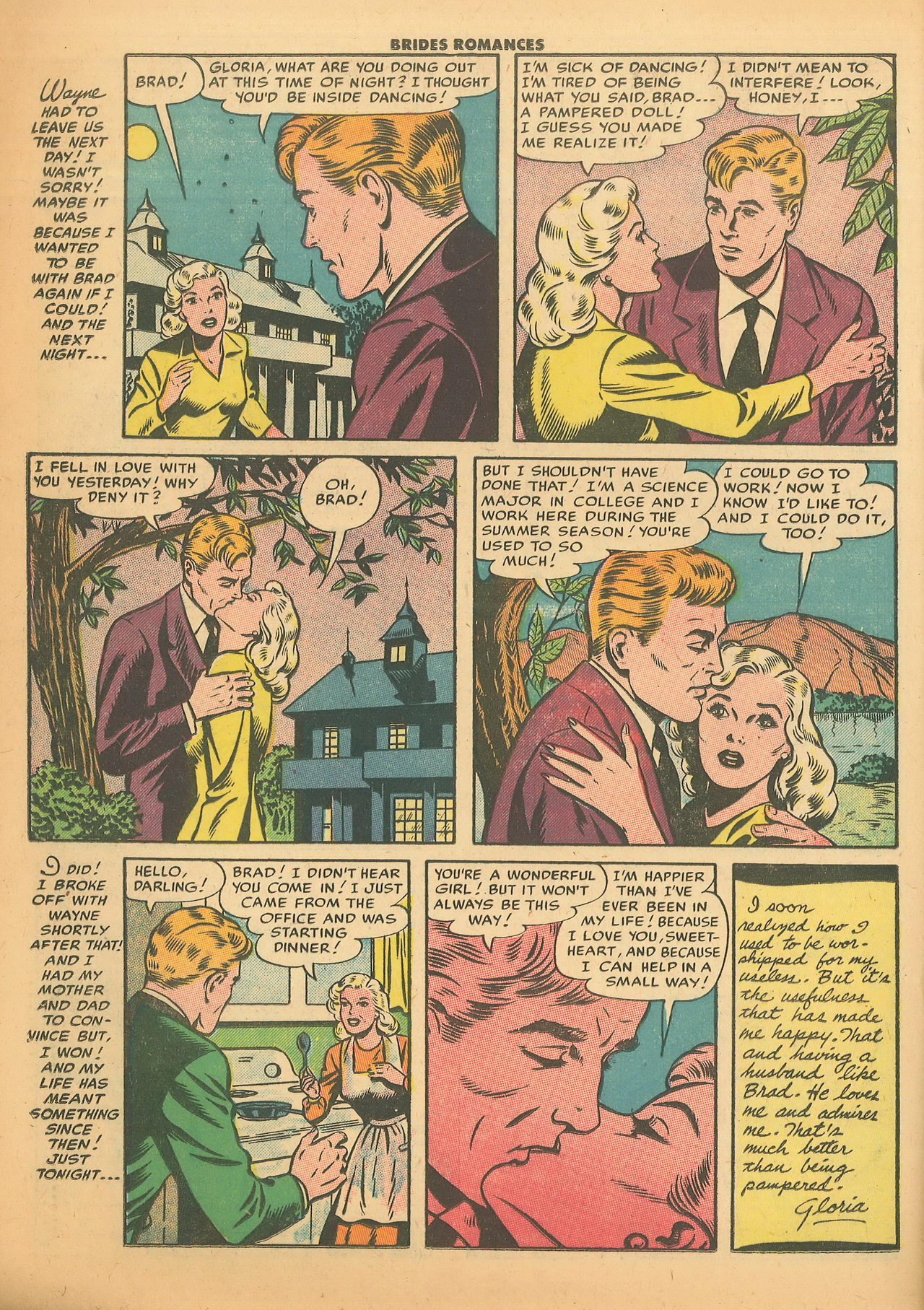 Read online Brides Romances comic -  Issue #15 - 24