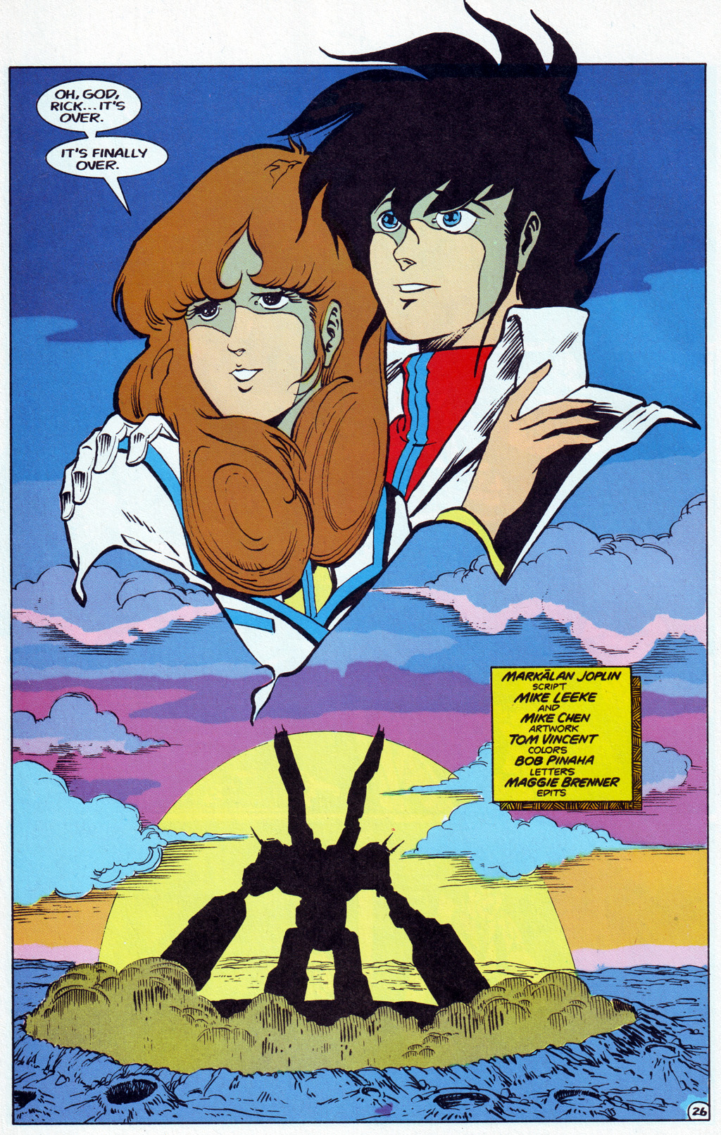 Read online Robotech The Macross Saga comic -  Issue #27 - 28