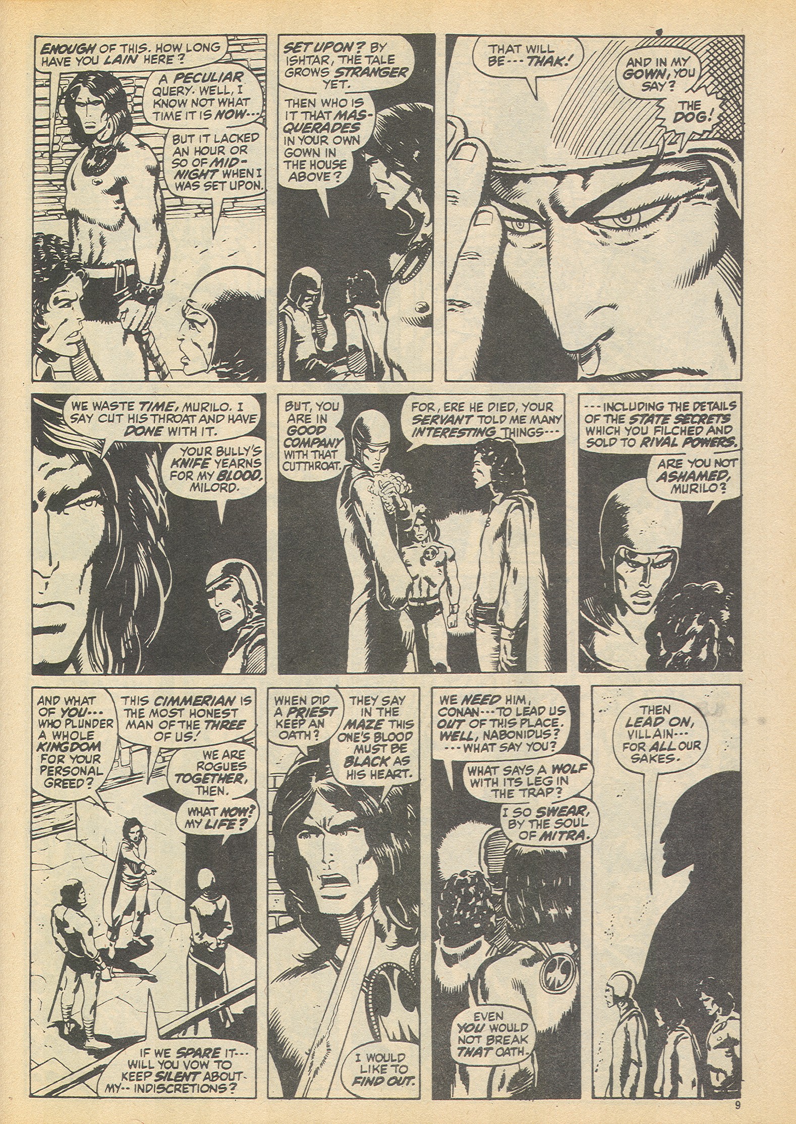 Read online The Savage Sword of Conan (1975) comic -  Issue #12 - 10