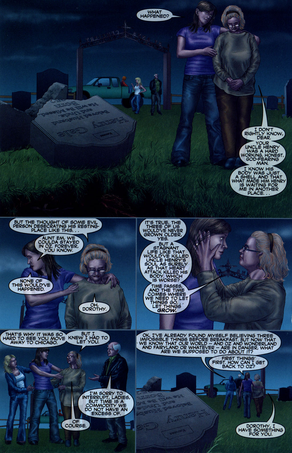 Read online The Oz/Wonderland Chronicles comic -  Issue #1 - 24