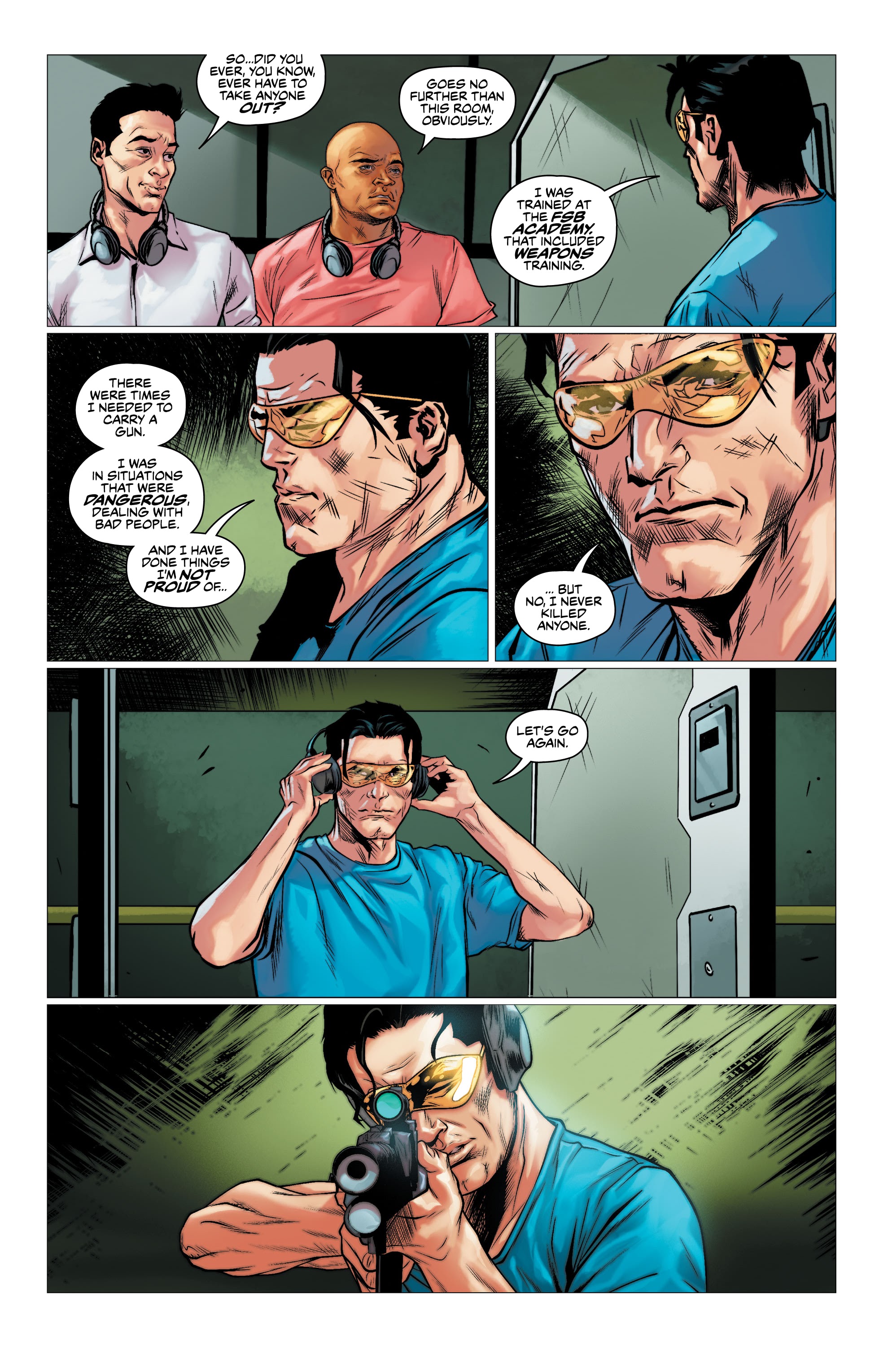 Read online Almost American comic -  Issue #4 - 12