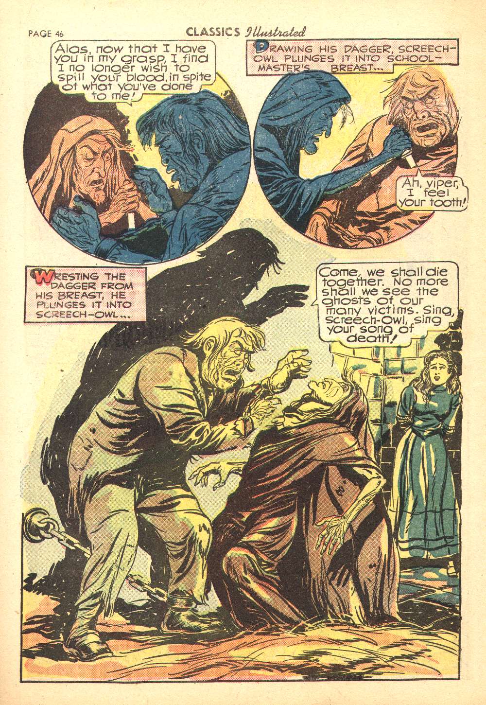 Read online Classics Illustrated comic -  Issue #44 - 48