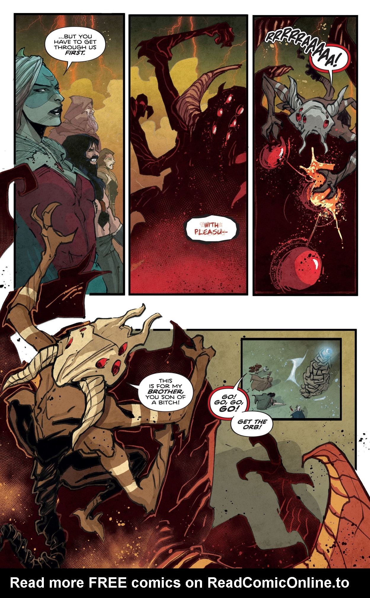 Read online The Mighty Barbarians comic -  Issue #6 - 22