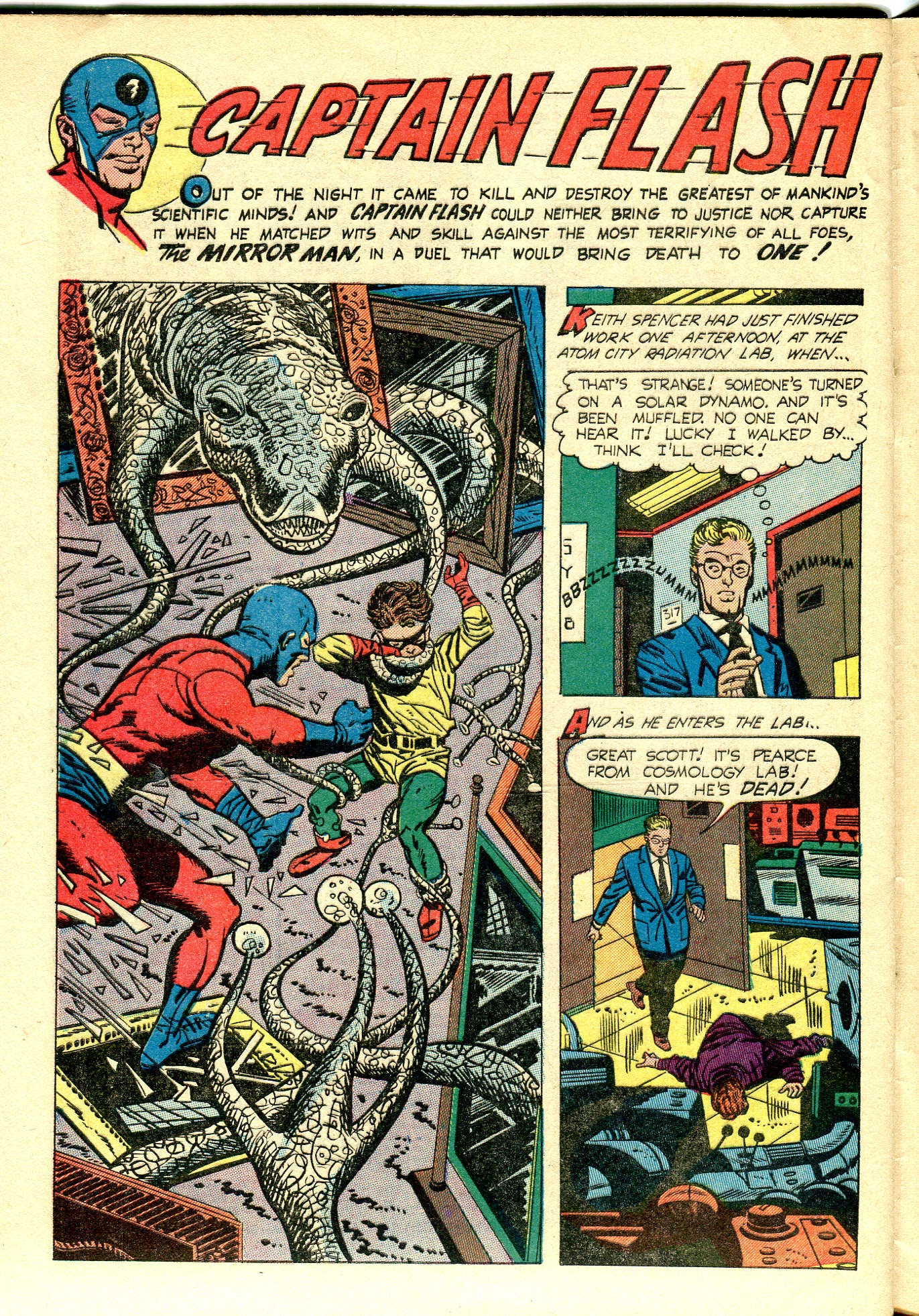 Read online Captain Flash comic -  Issue #1 - 27