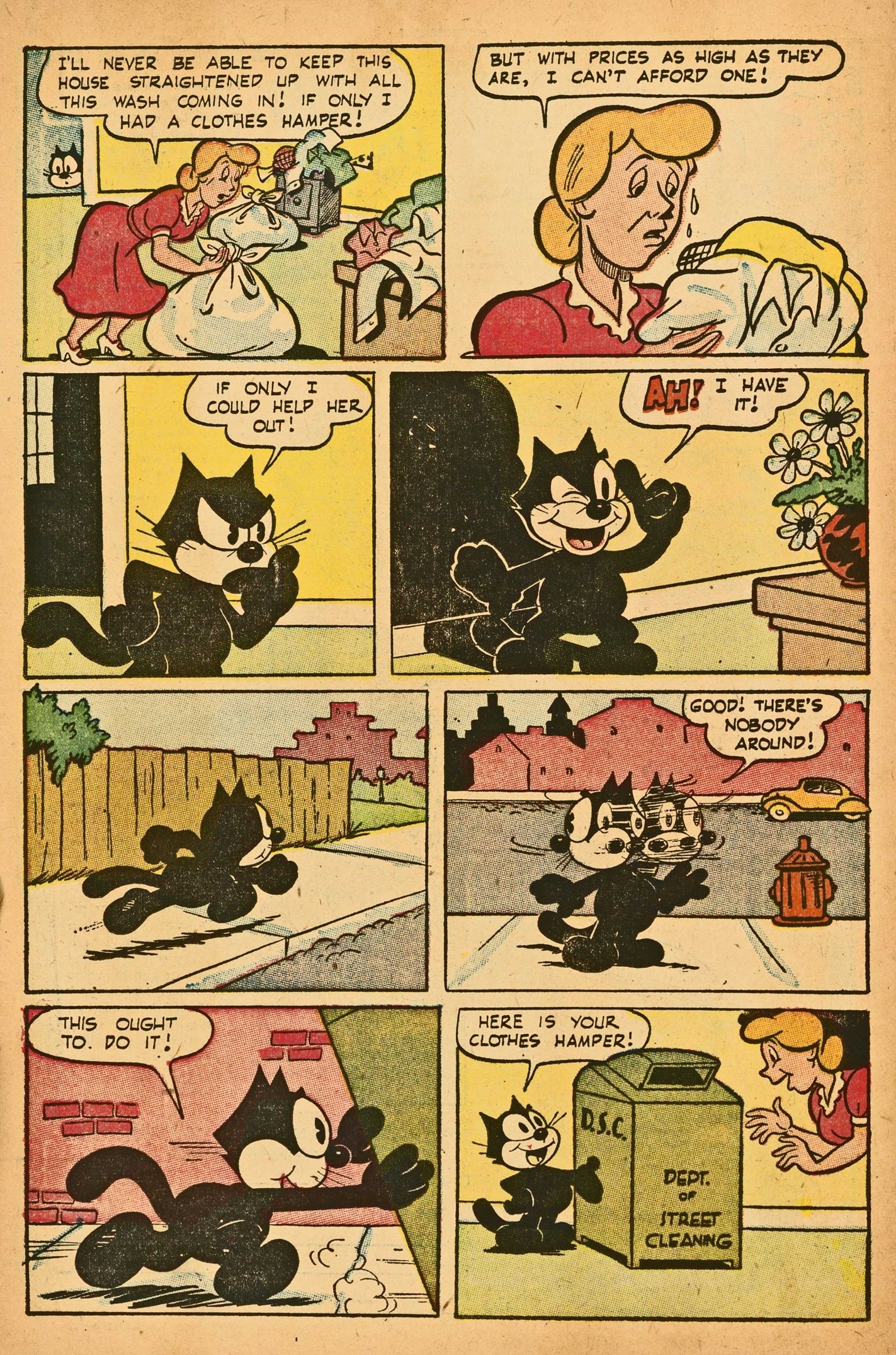 Read online Felix the Cat (1951) comic -  Issue #39 - 18