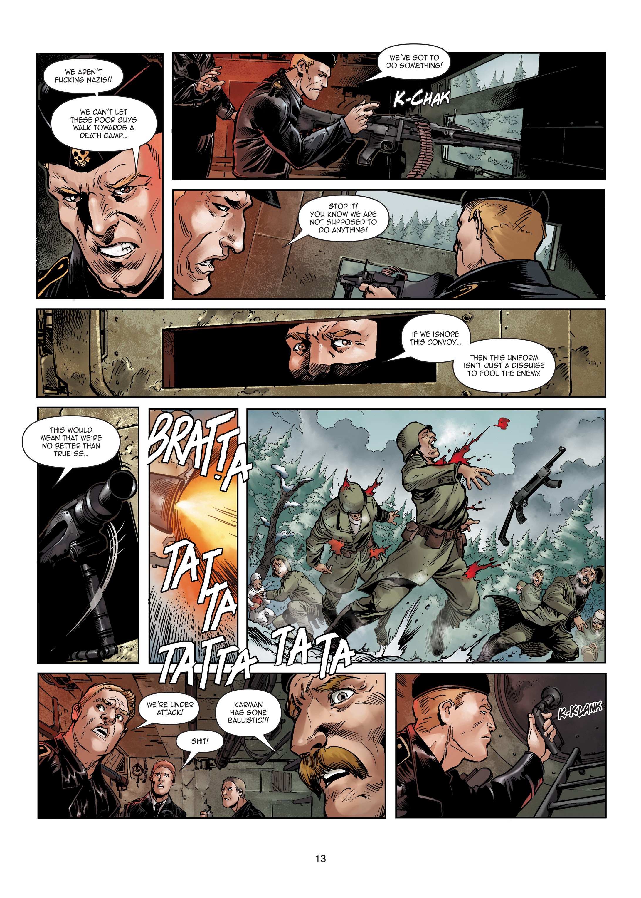 Read online Iron Squad comic -  Issue #5 - 13