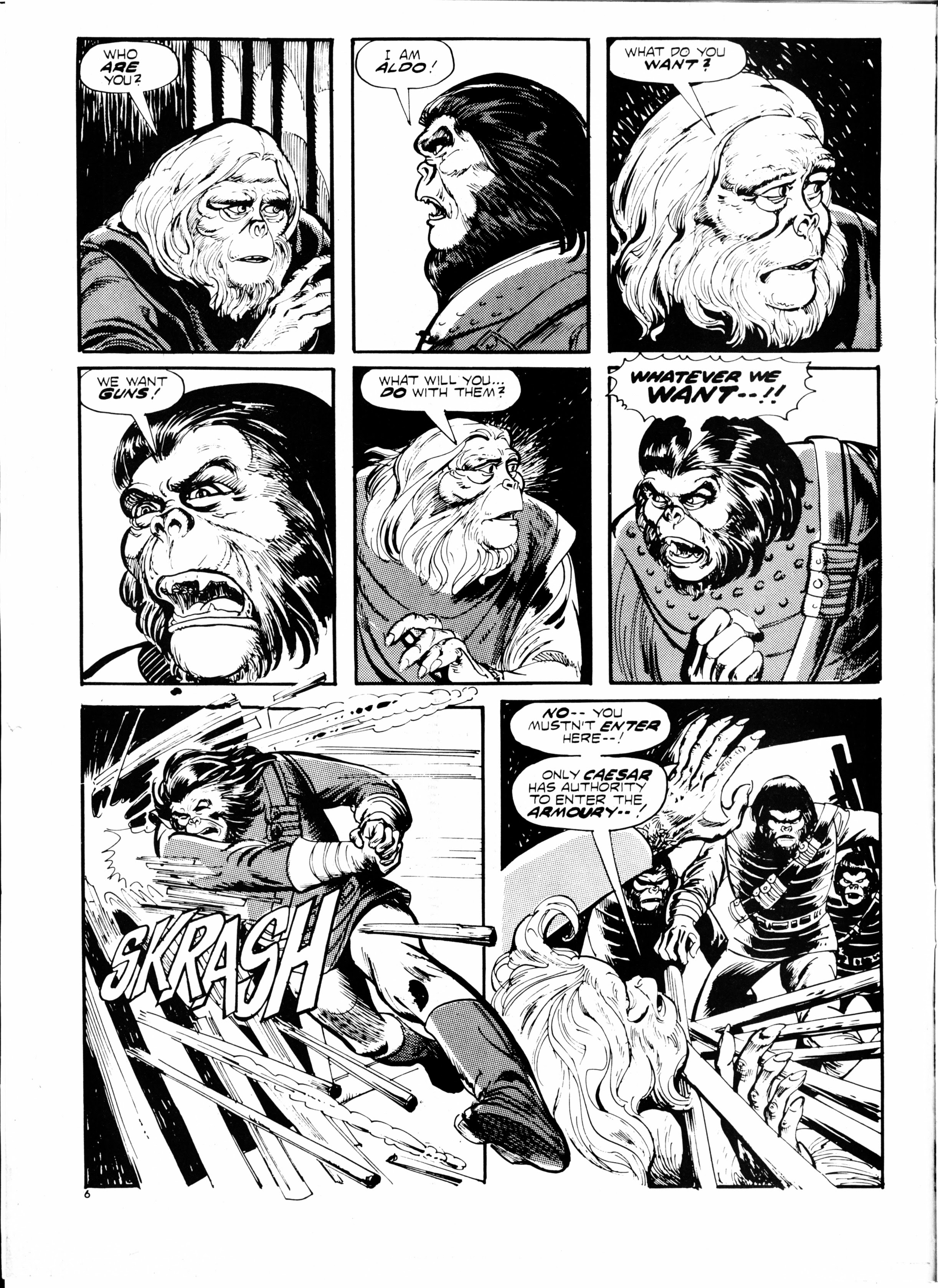 Read online Planet of the Apes (1974) comic -  Issue #121 - 6