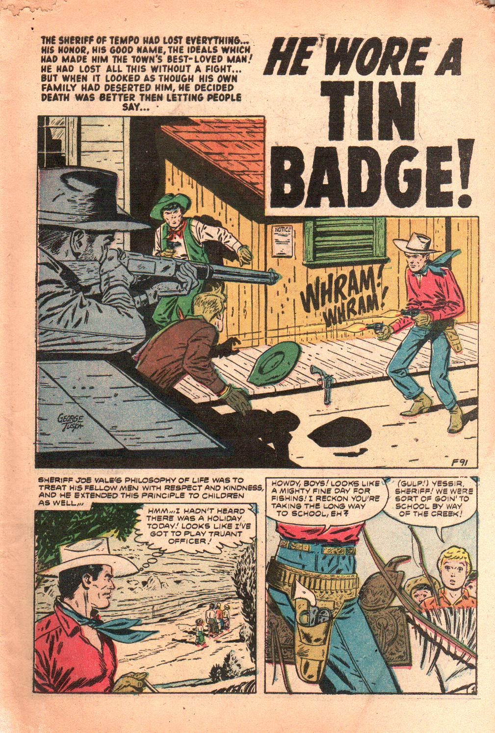 Read online Outlaw Fighters comic -  Issue #3 - 3