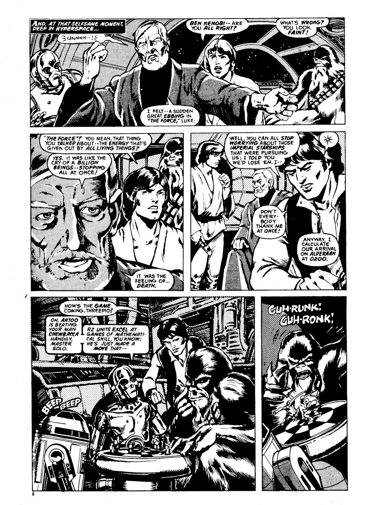 Read online Star Wars Weekly comic -  Issue #5 - 6
