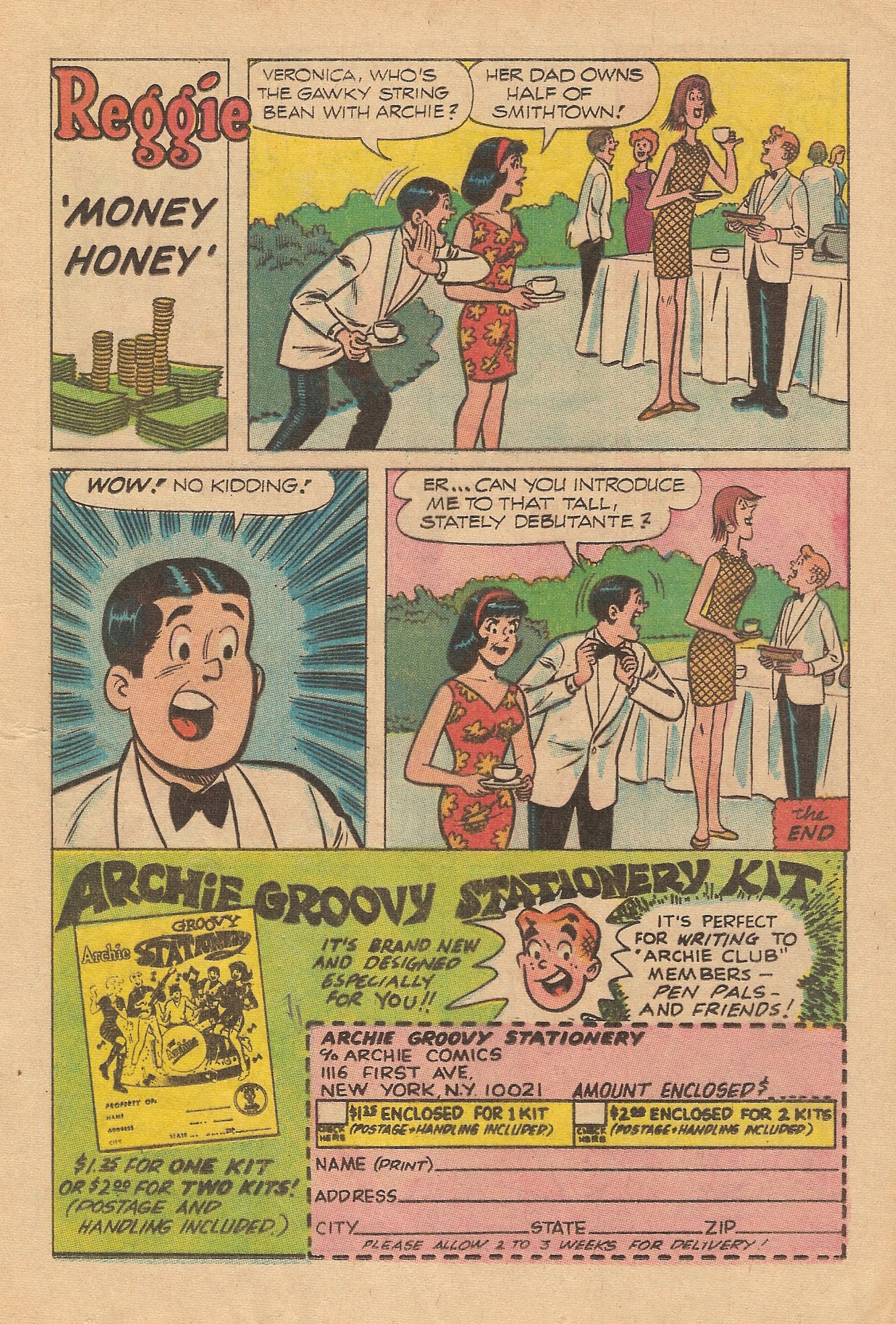 Read online Reggie's Wise Guy Jokes comic -  Issue #1 - 17