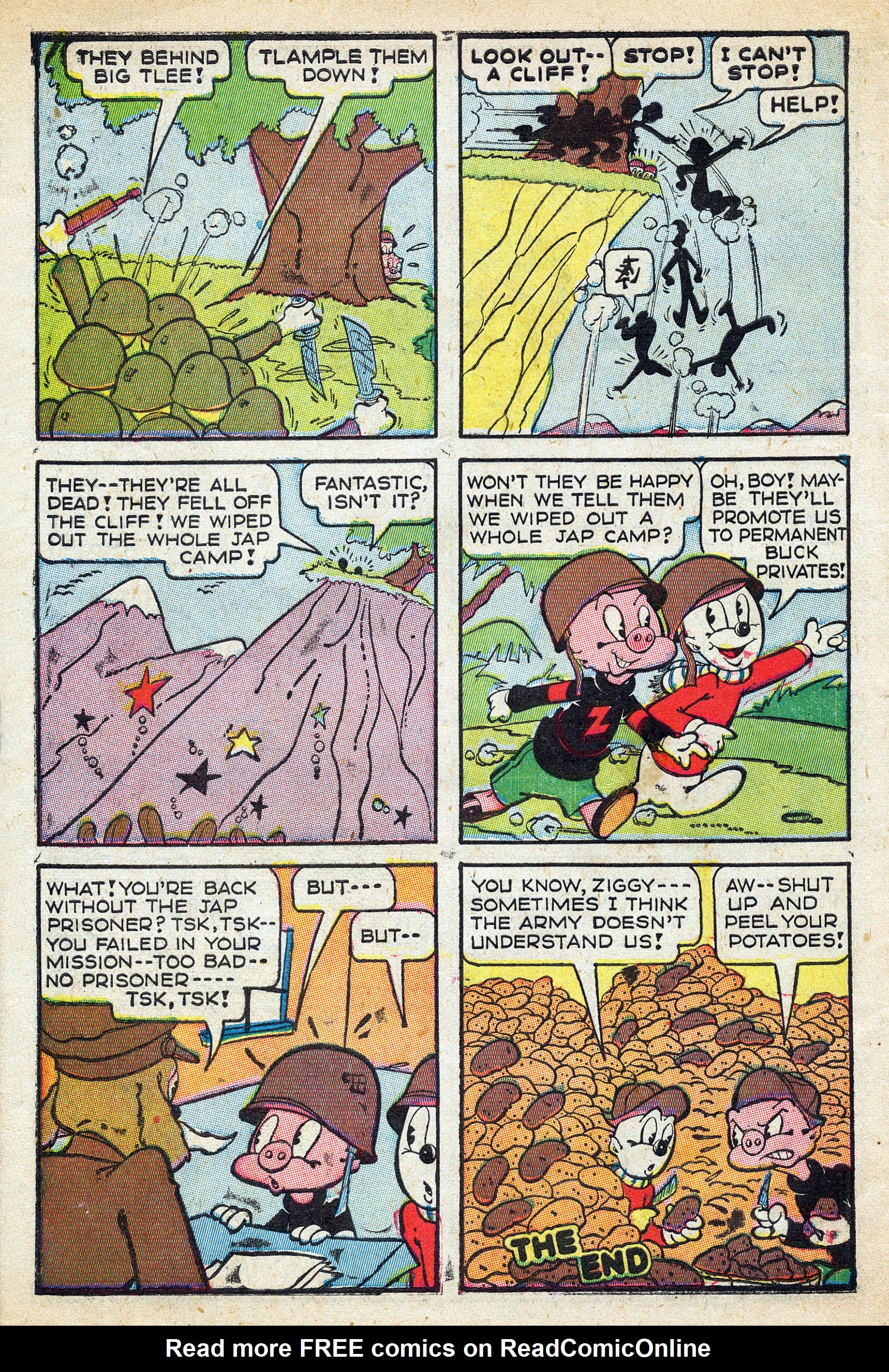 Read online Ziggy Pig-Silly Seal Comics (1944) comic -  Issue #1 - 48
