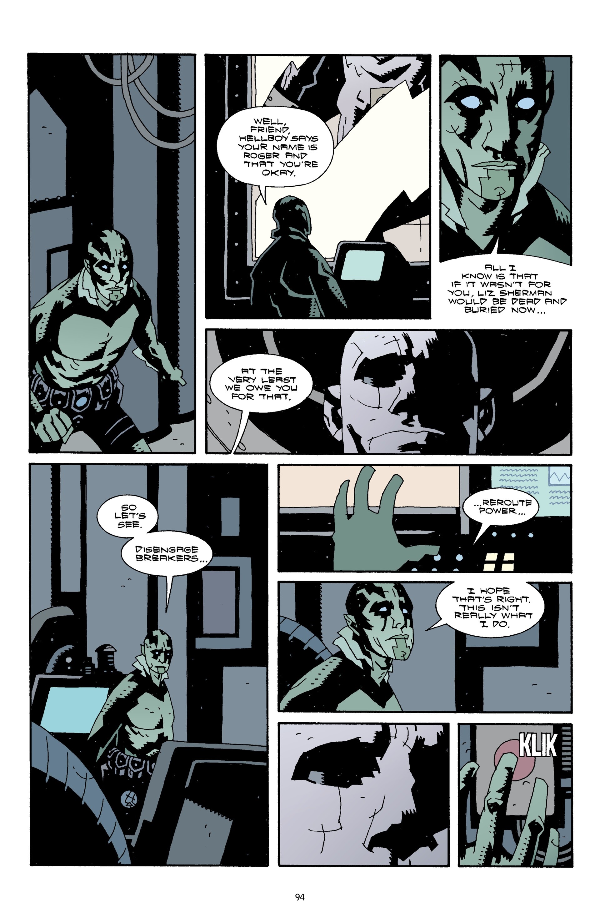 Read online B.P.R.D. Omnibus comic -  Issue # TPB 1 (Part 1) - 96