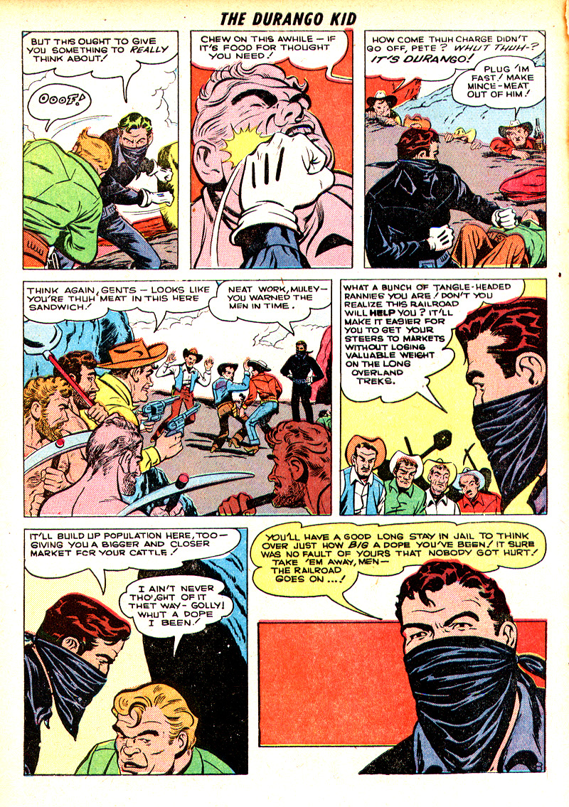 Read online Charles Starrett as The Durango Kid comic -  Issue #4 - 11