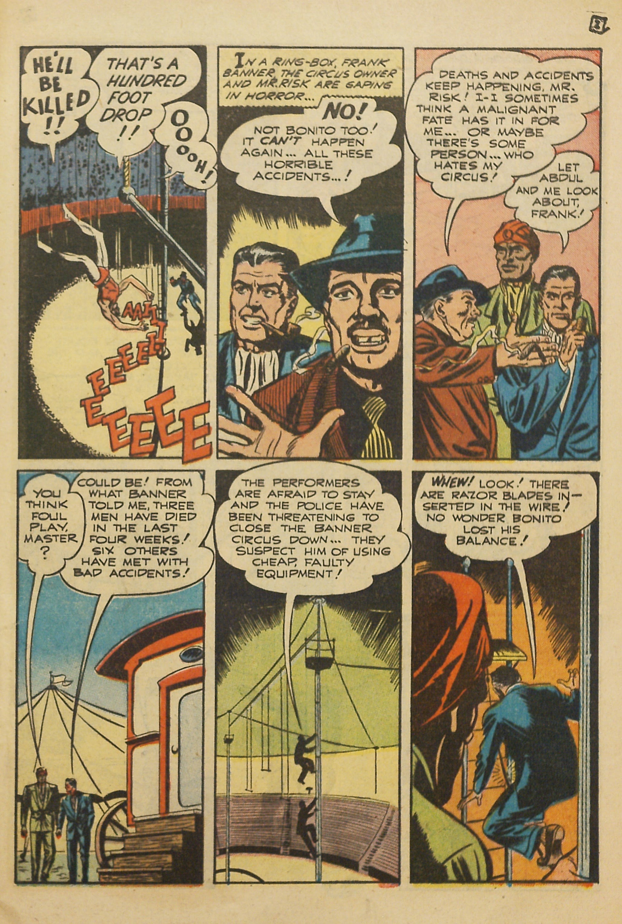 Read online Super-Mystery Comics comic -  Issue #42 - 45