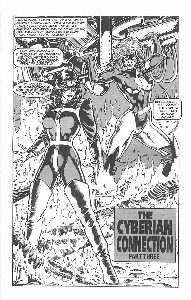 Read online FemForce Special: Rayda The Cyberian Connection comic -  Issue #3 - 3