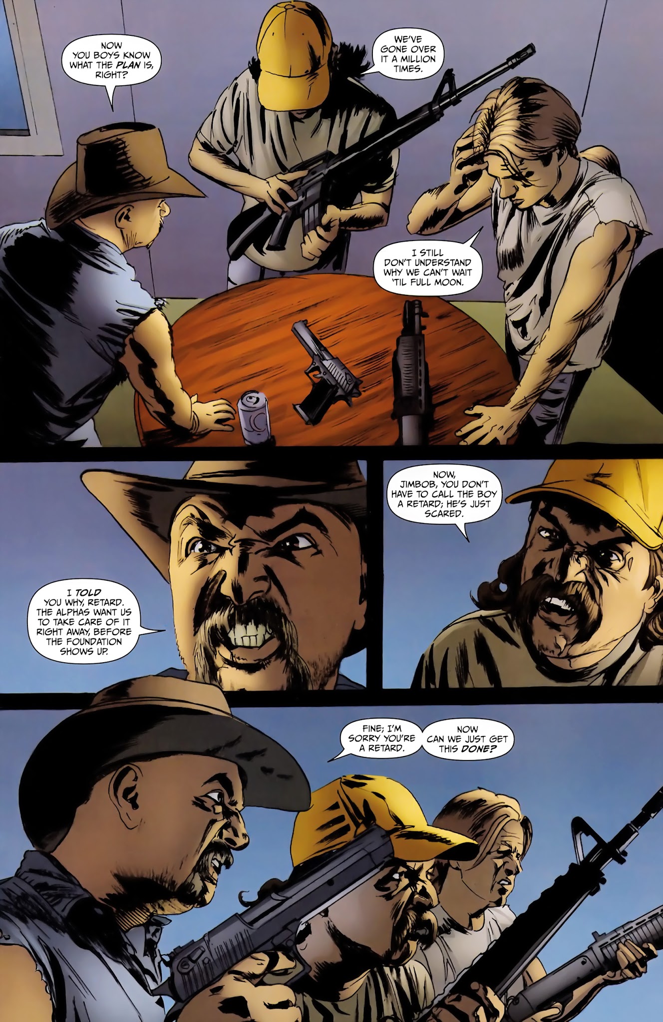 Read online Savage (2008) comic -  Issue #4 - 15