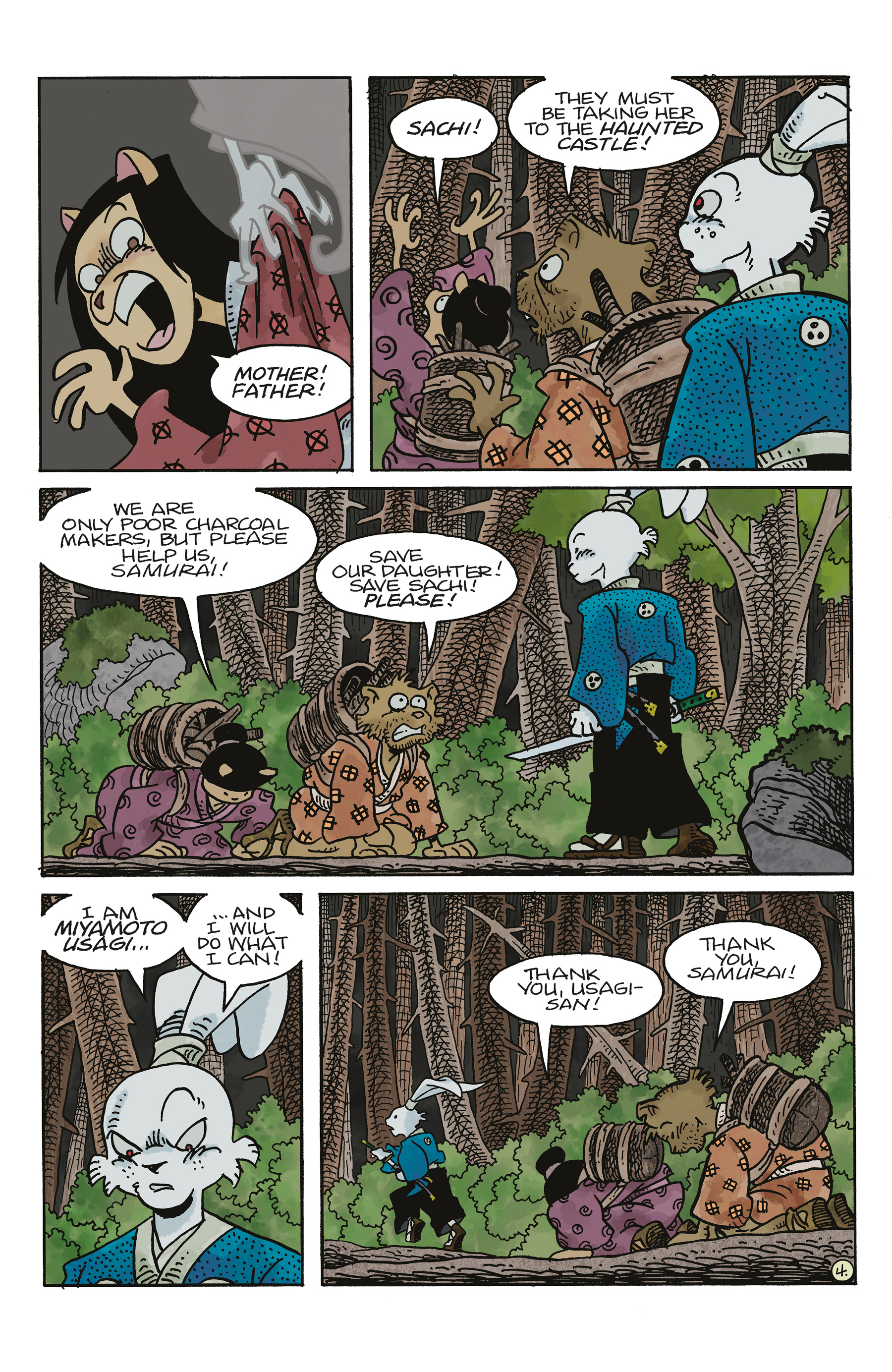 Read online Space Usagi: Yokai Hunter comic -  Issue # Full - 6