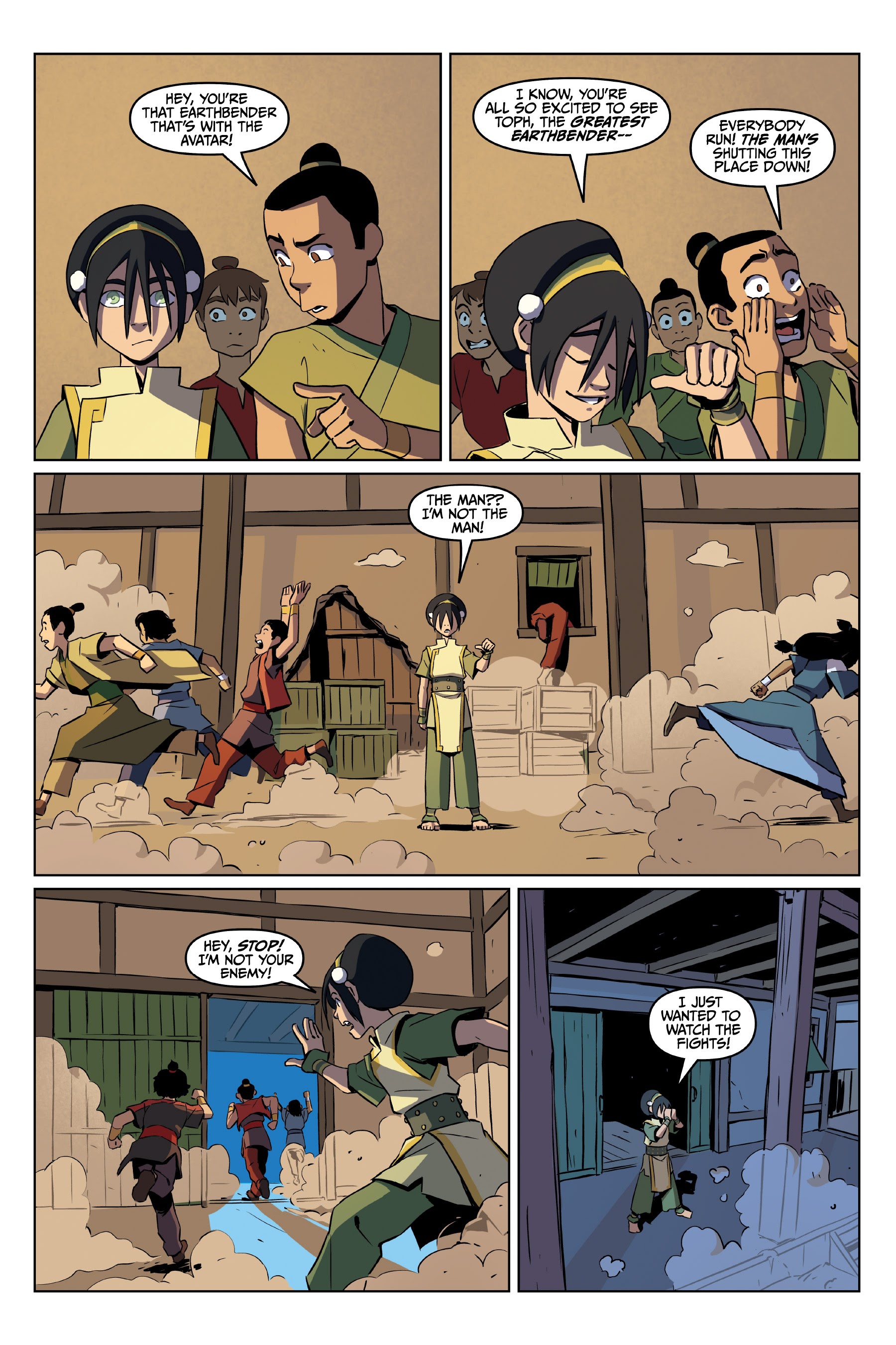 Read online Nickelodeon Avatar: The Last Airbender - Toph Beifong's Metalbending Academy comic -  Issue # TPB - 24