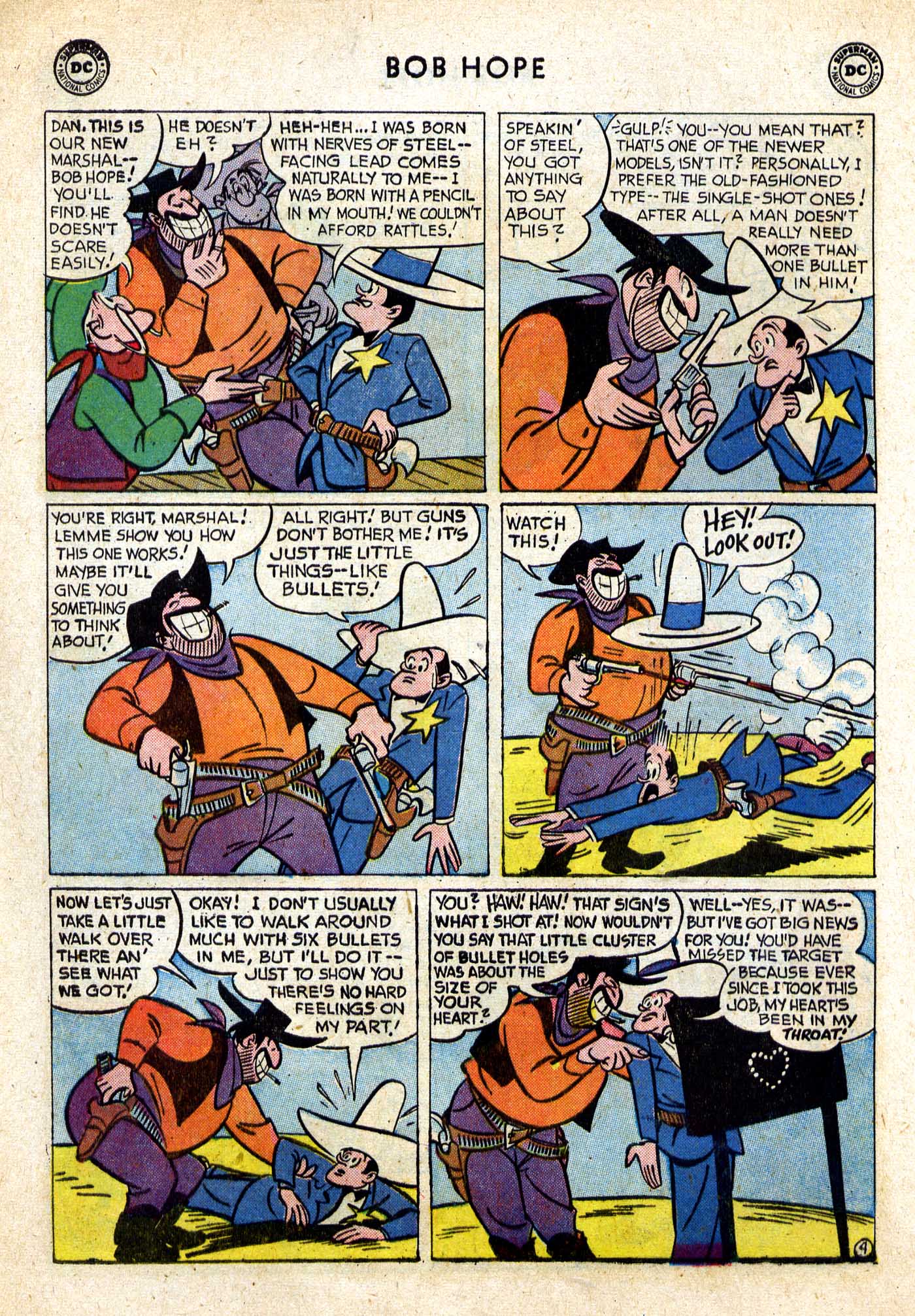 Read online The Adventures of Bob Hope comic -  Issue #51 - 17