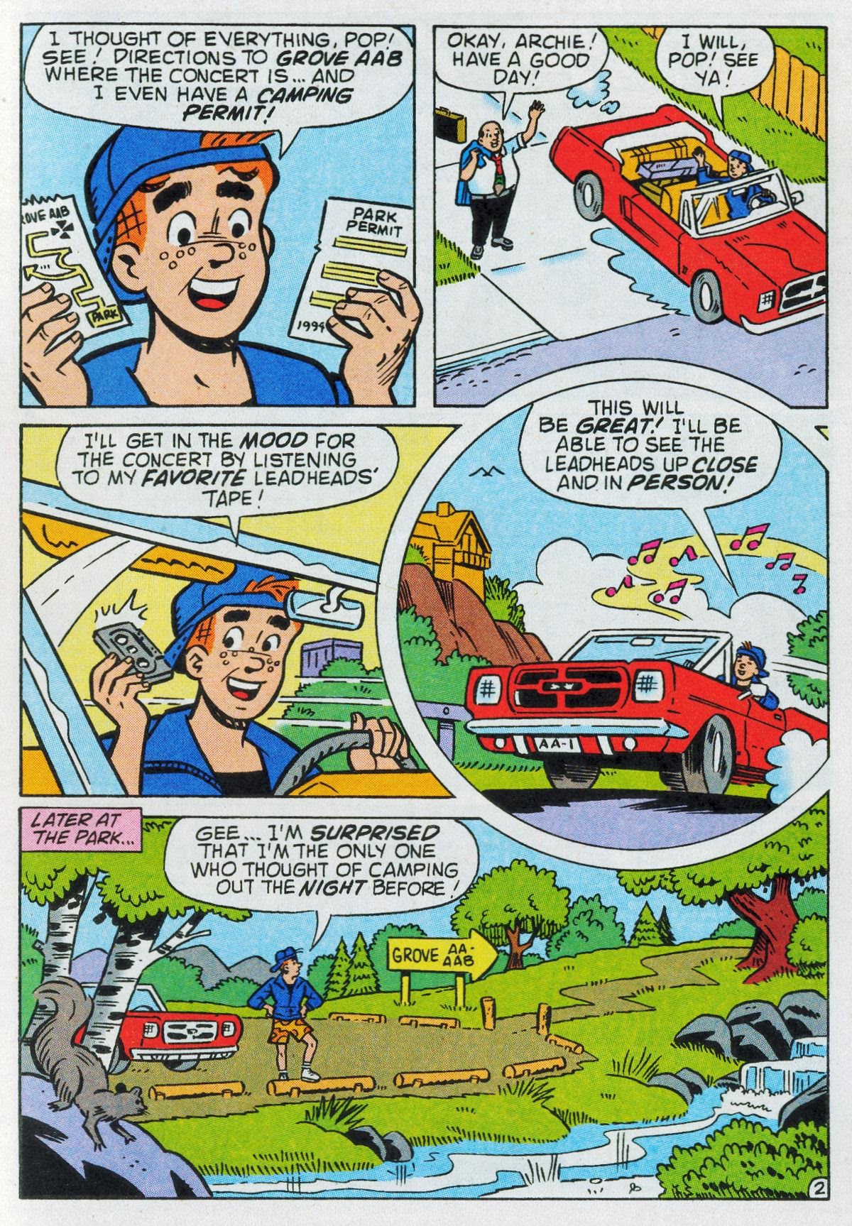 Read online Archie's Double Digest Magazine comic -  Issue #162 - 170