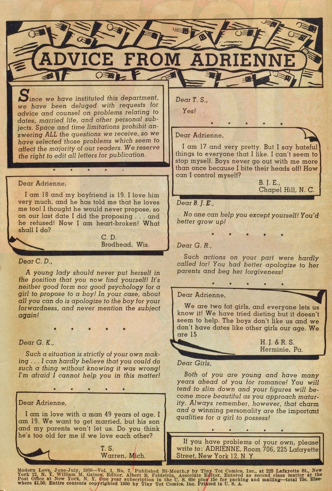 Read online Modern Love comic -  Issue #7 - 2