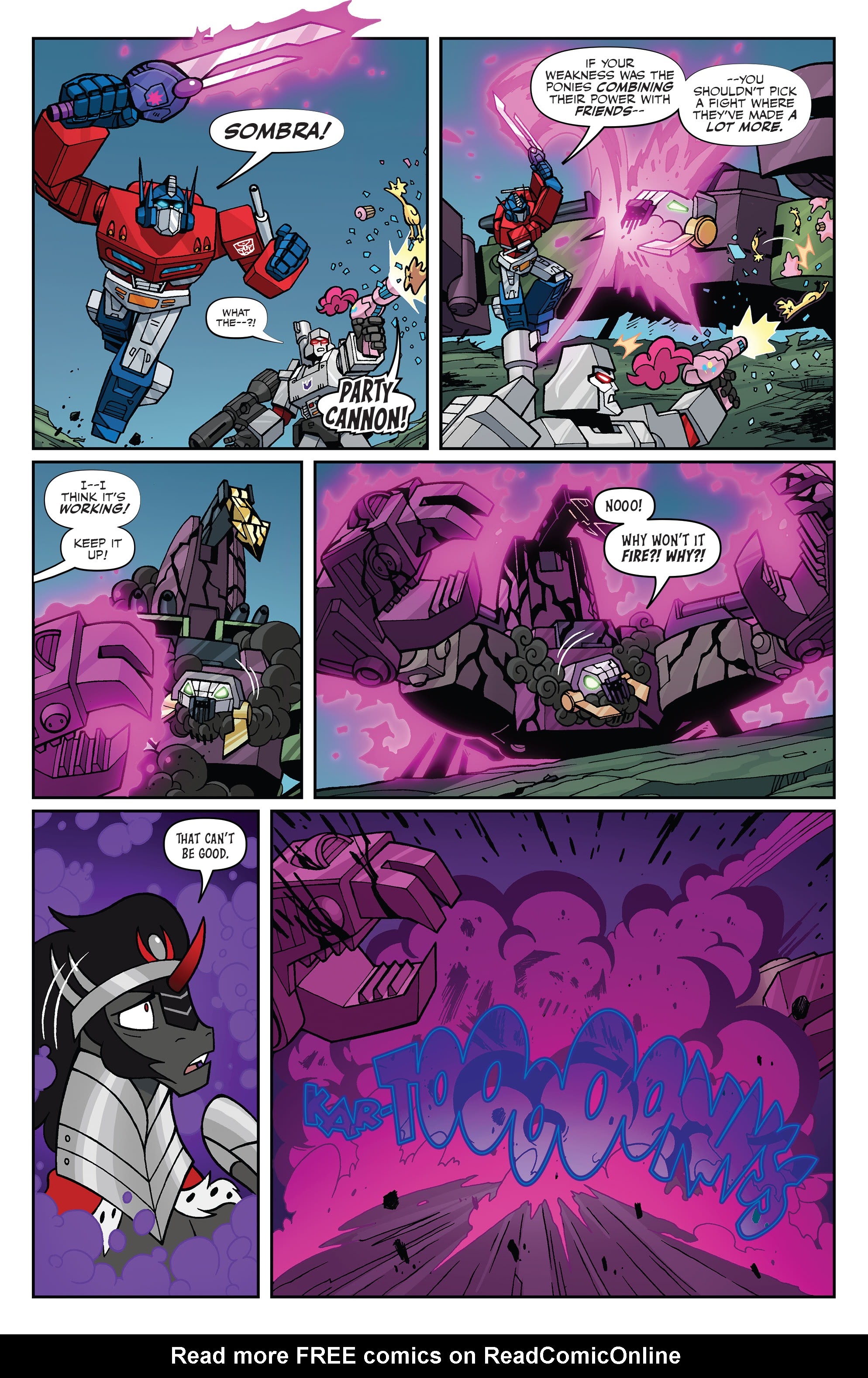Read online My Little Pony/Transformers II comic -  Issue #4 - 22