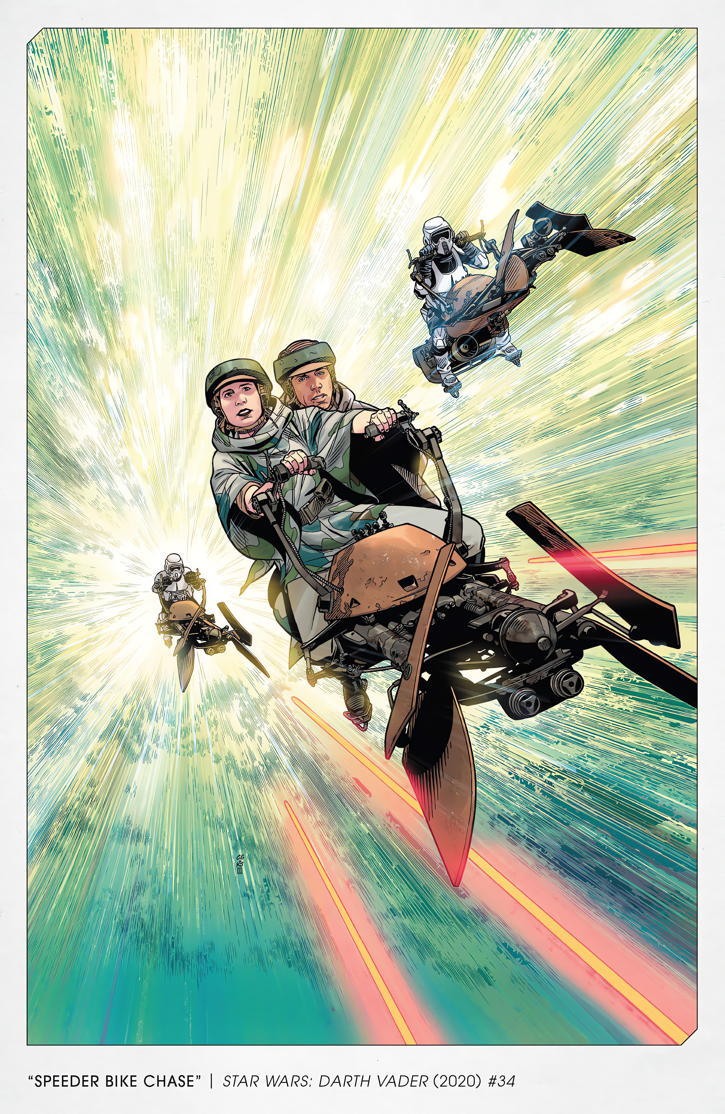 Read online Star Wars: Return of the Jedi - The 40th Anniversary Covers by Chris Sprouse comic -  Issue # Full - 19