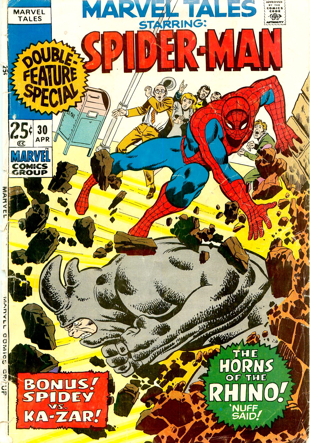 Read online Marvel Tales (1964) comic -  Issue #30 - 2