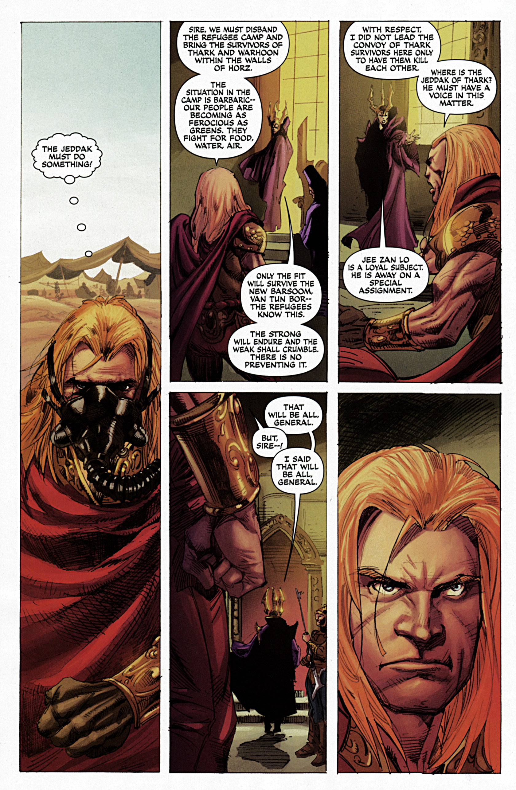 Read online Warlord of Mars: Fall of Barsoom comic -  Issue #4 - 7