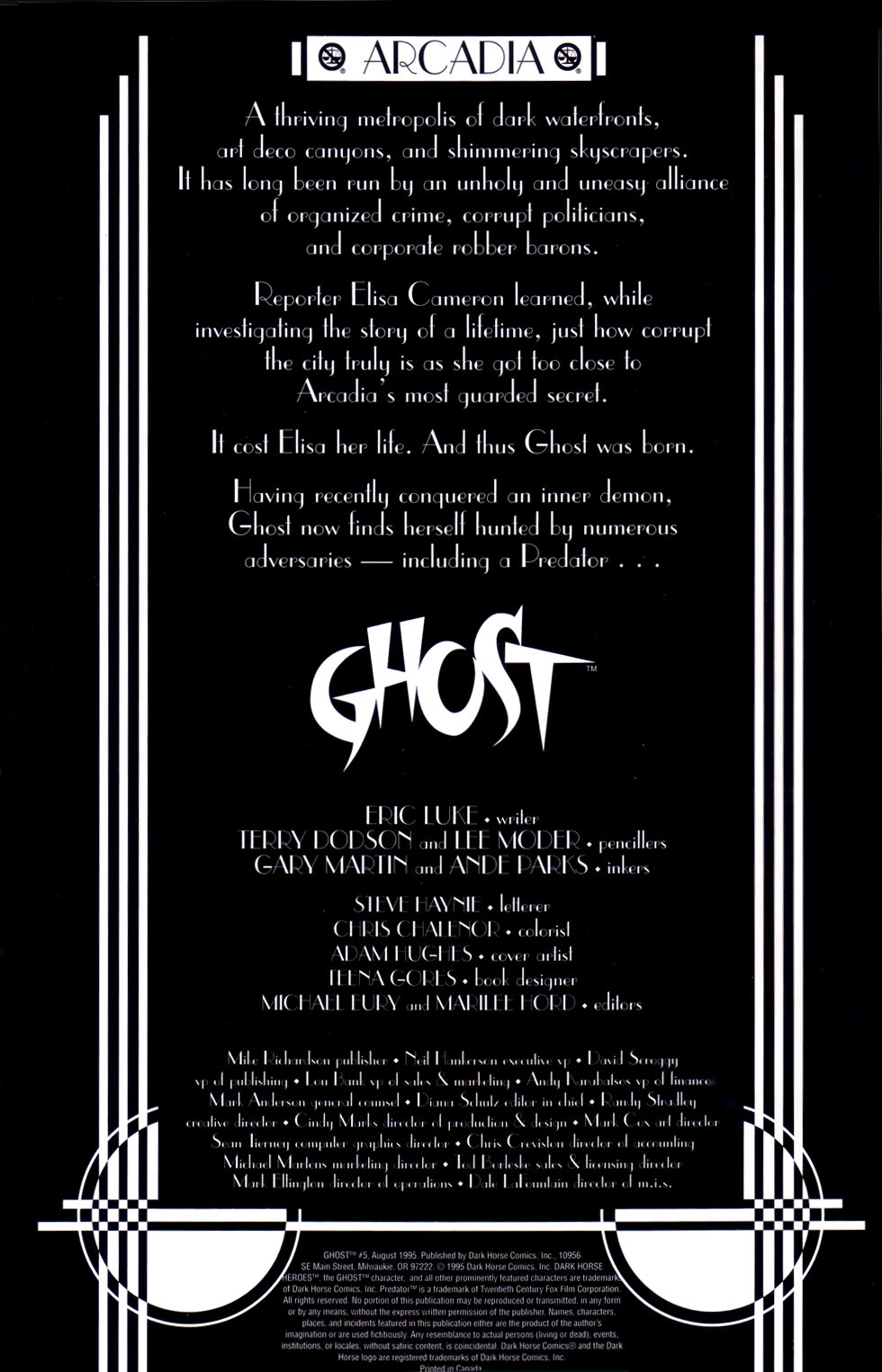 Read online Ghost (1995) comic -  Issue #5 - 2