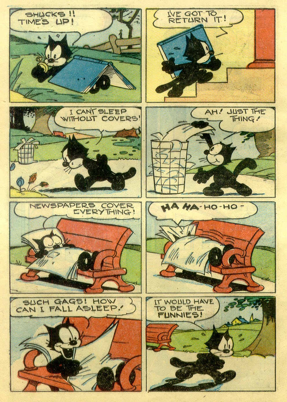 Read online Felix the Cat (1948) comic -  Issue #9 - 16