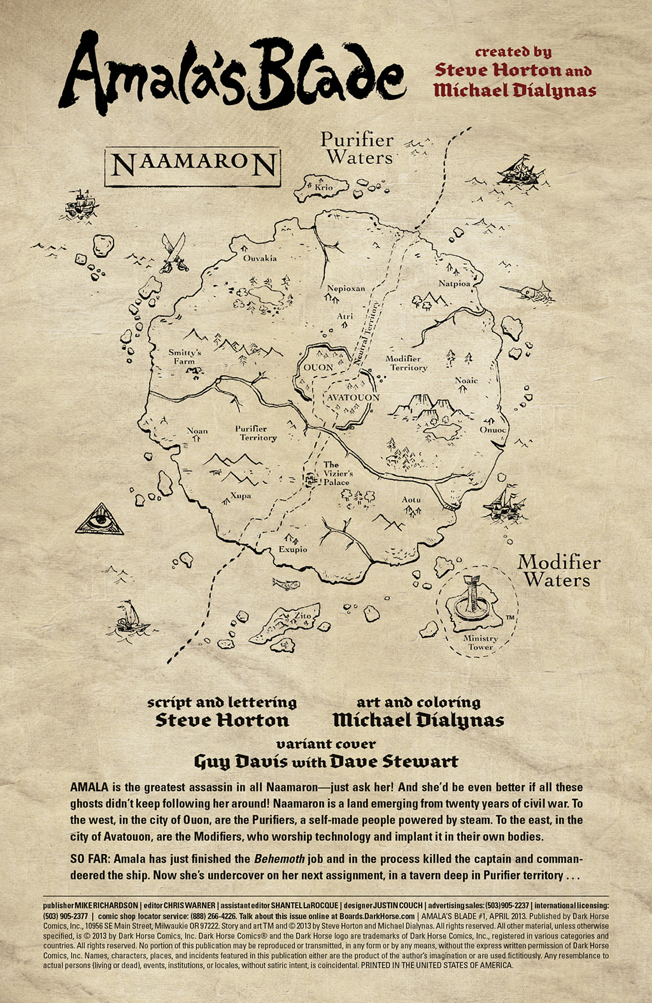 Read online Amala's Blade comic -  Issue #1 - 2