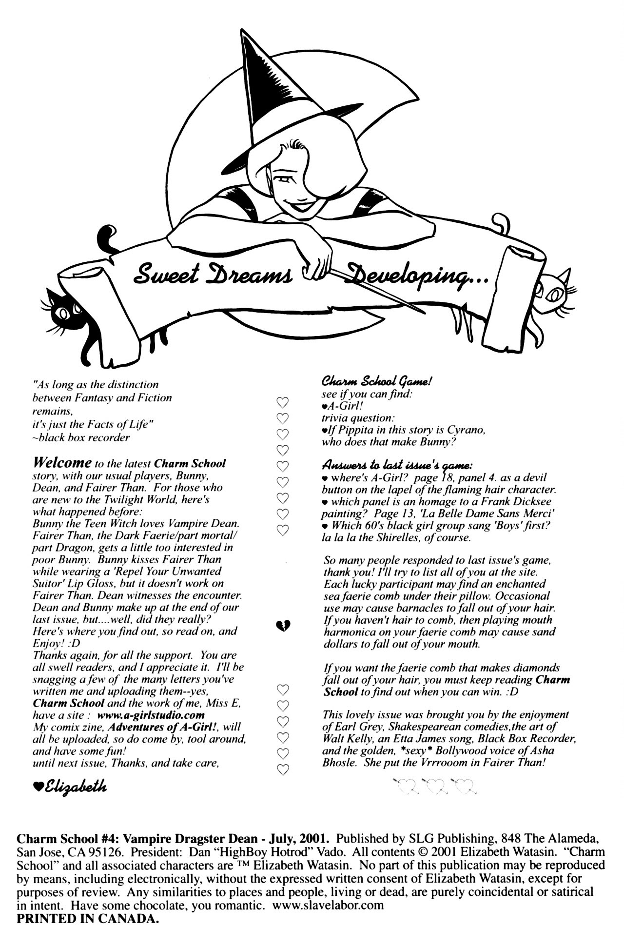 Read online Charm School: Magical Witch Girl Bunny comic -  Issue #4 - 2