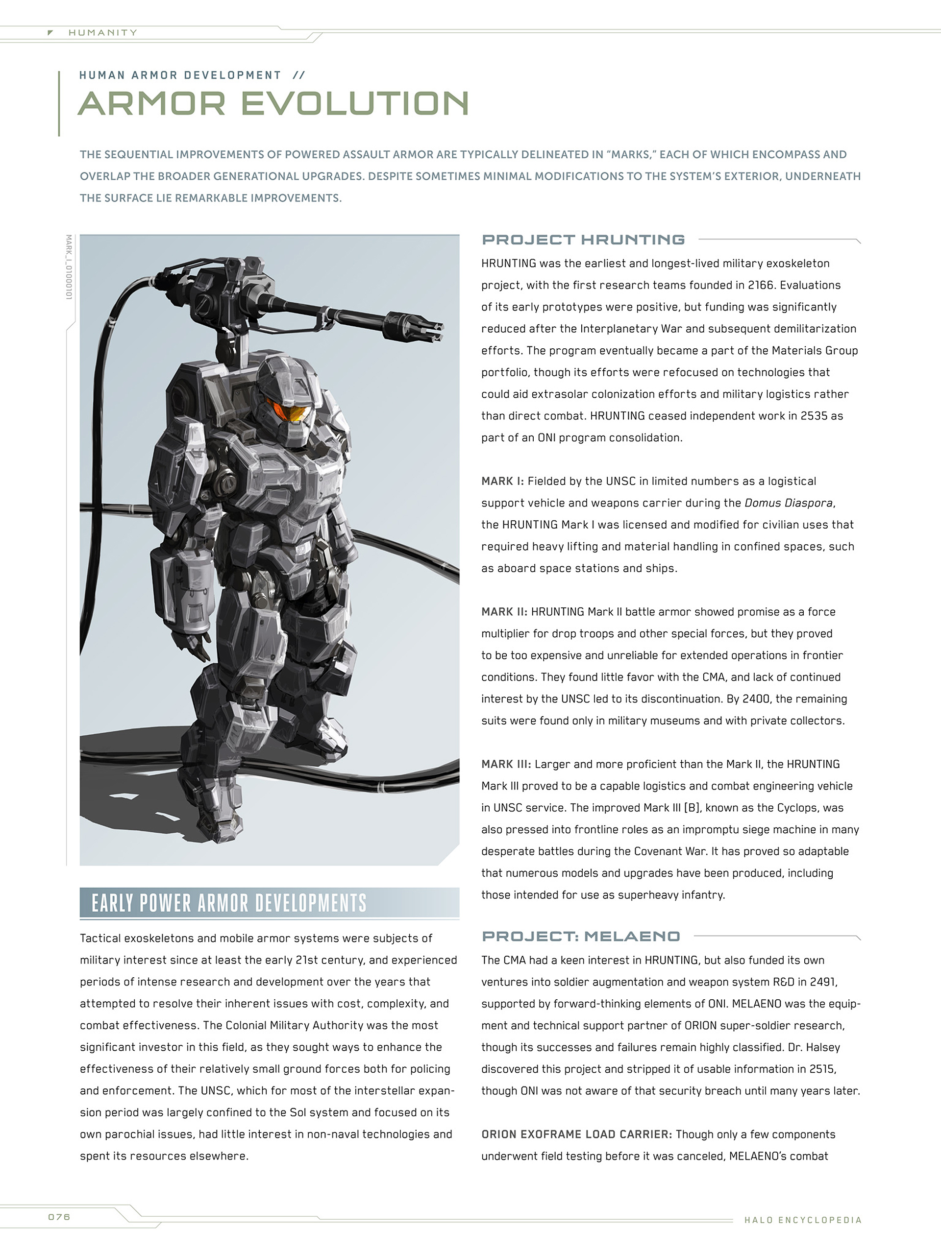 Read online Halo Encyclopedia comic -  Issue # TPB (Part 1) - 72