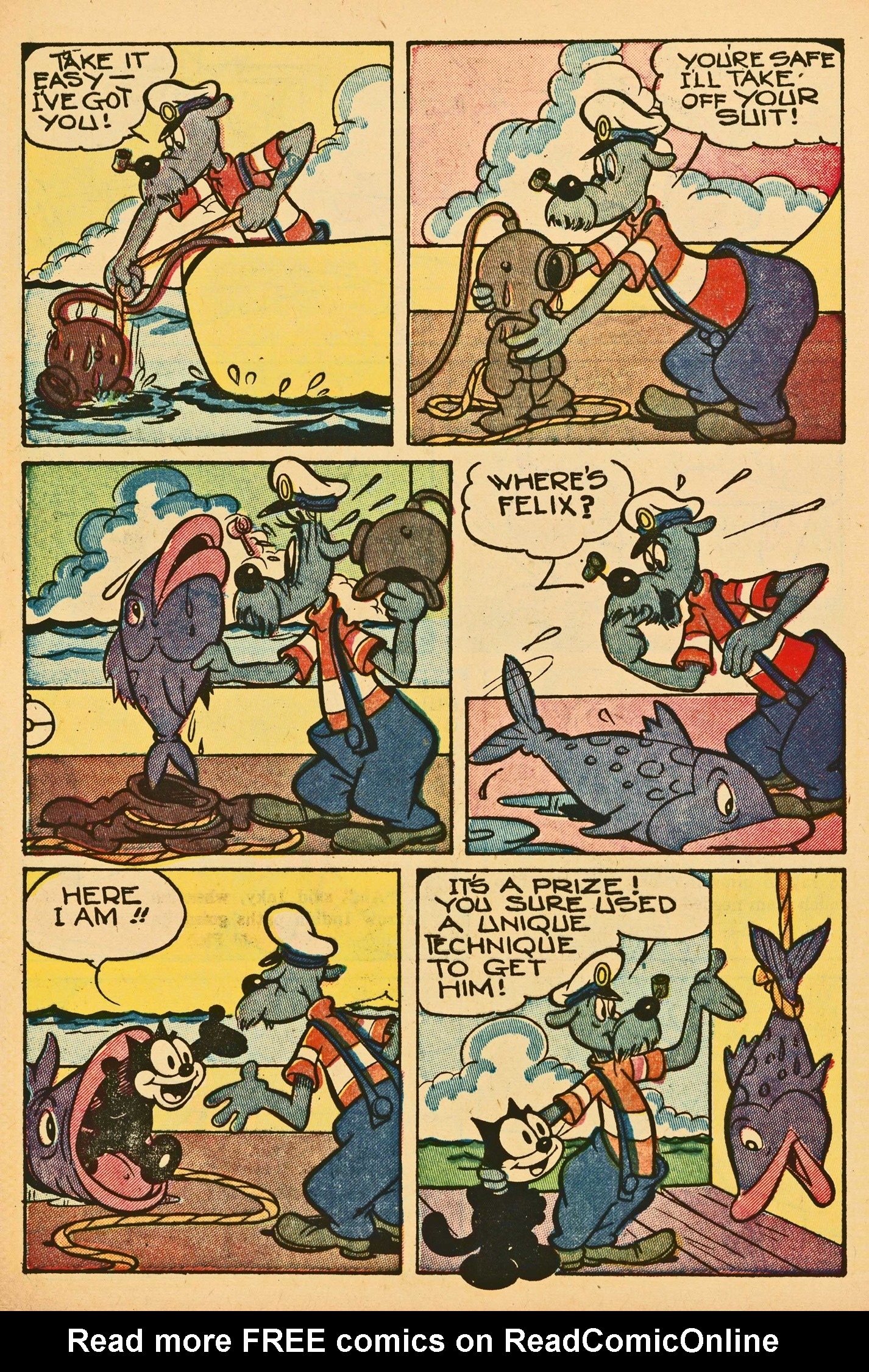 Read online Felix the Cat (1951) comic -  Issue #36 - 28