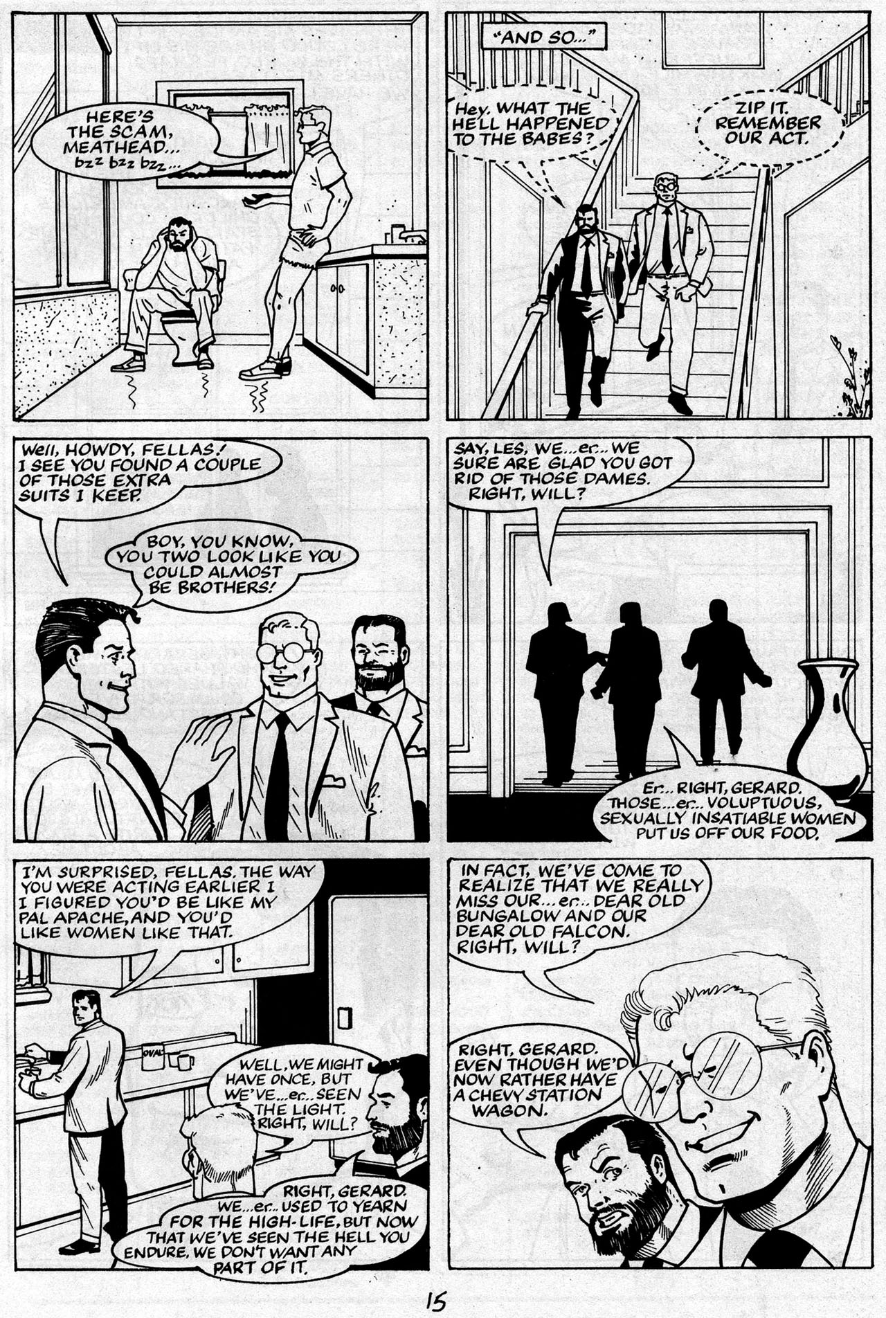 Read online The Trouble With Girls (1989) comic -  Issue #19 - 17