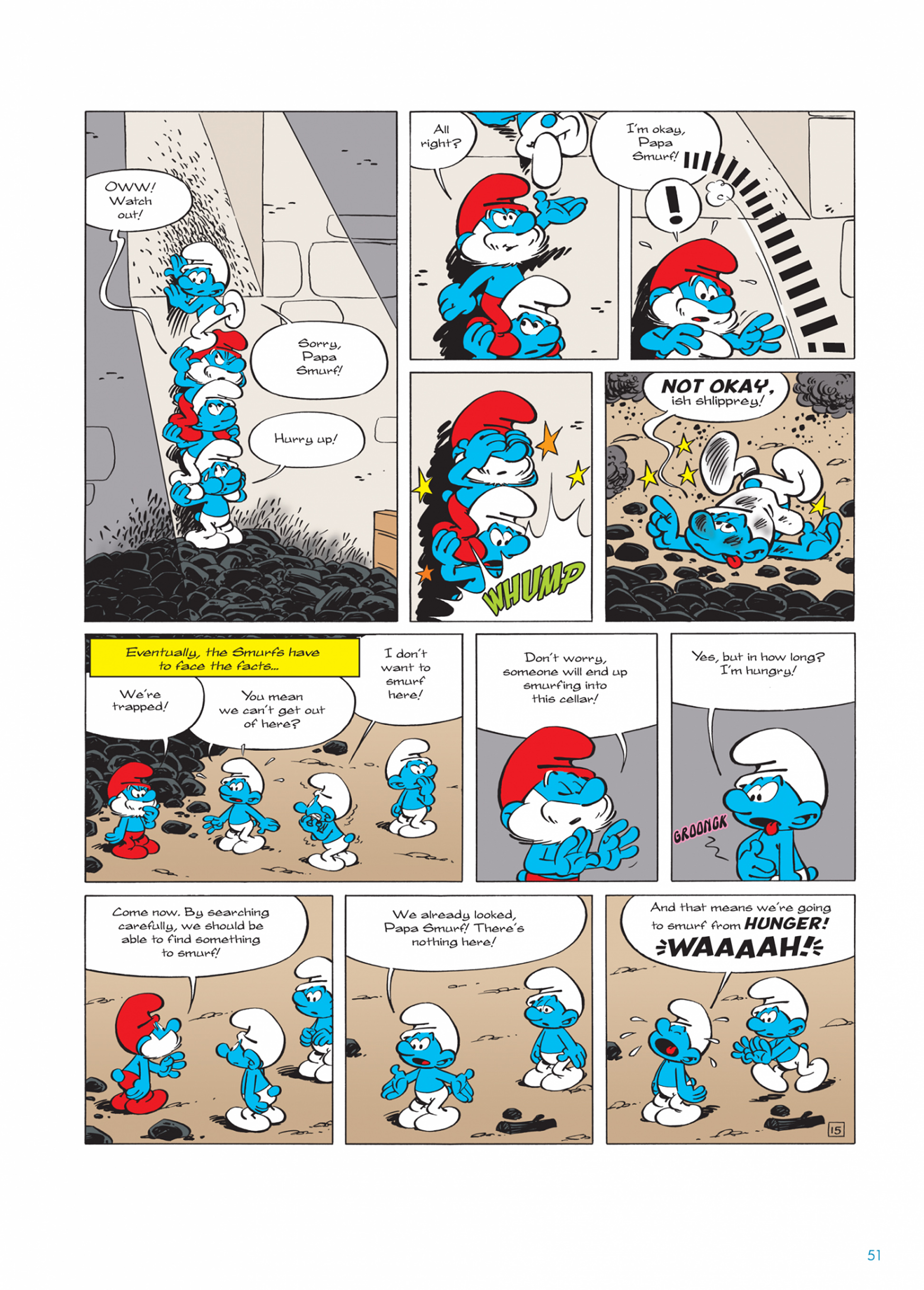 Read online The Smurfs comic -  Issue #25 - 52