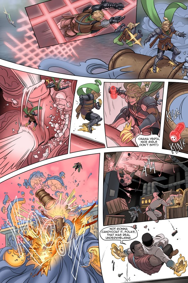Read online Unsounded comic -  Issue #16 - 55