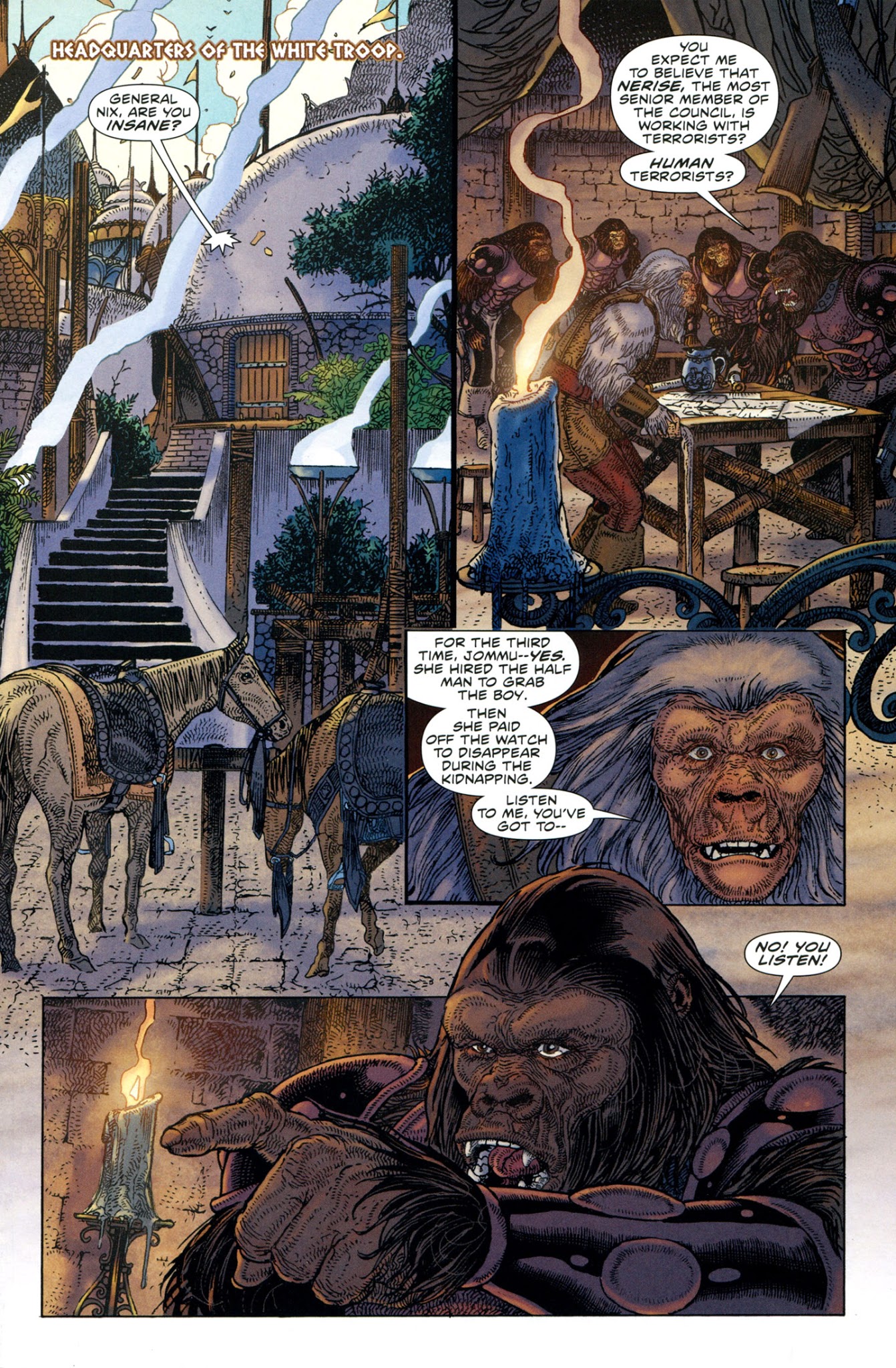 Read online Planet of the Apes (2011) comic -  Issue #15 - 3