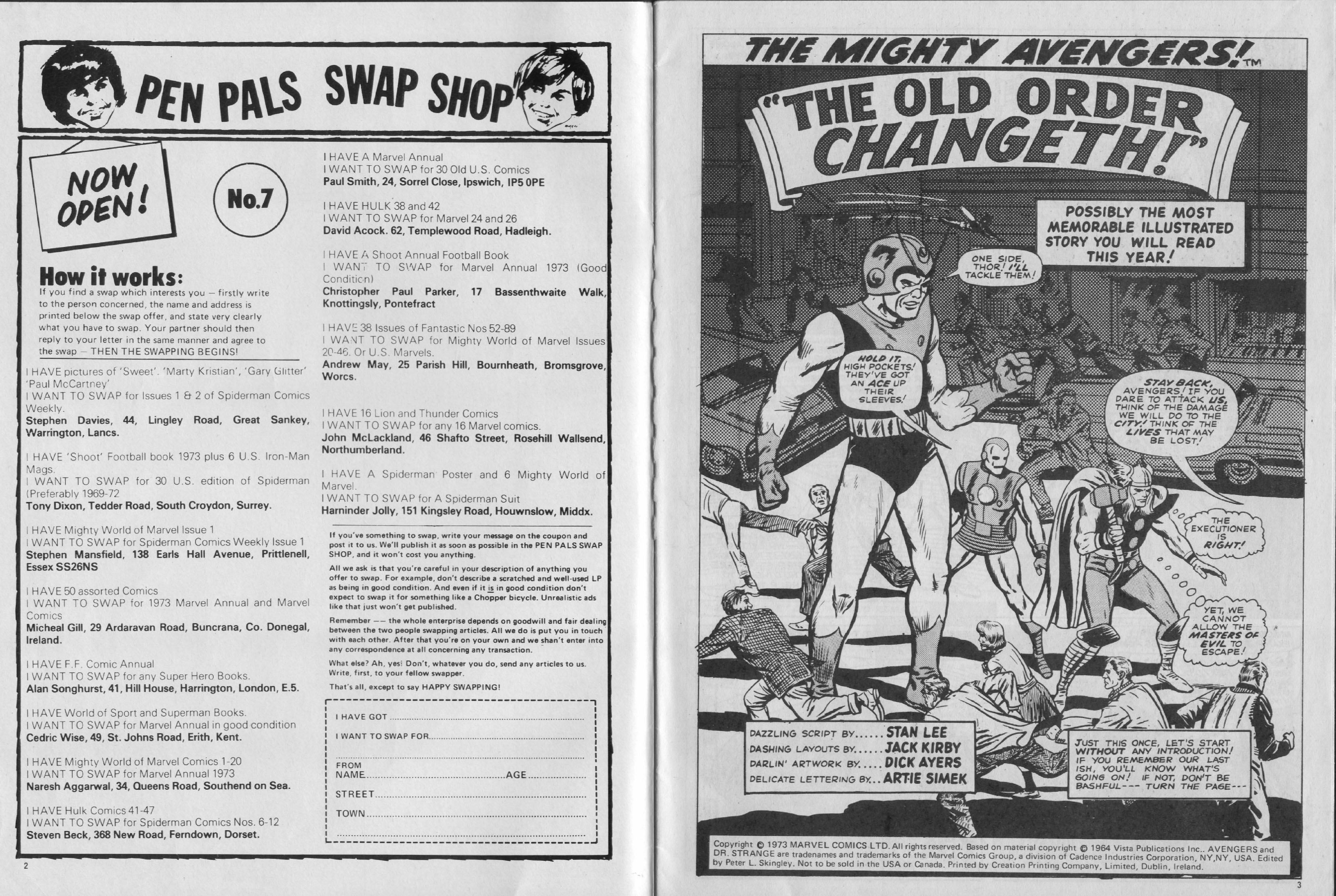 Read online The Avengers (1973) comic -  Issue #13 - 2