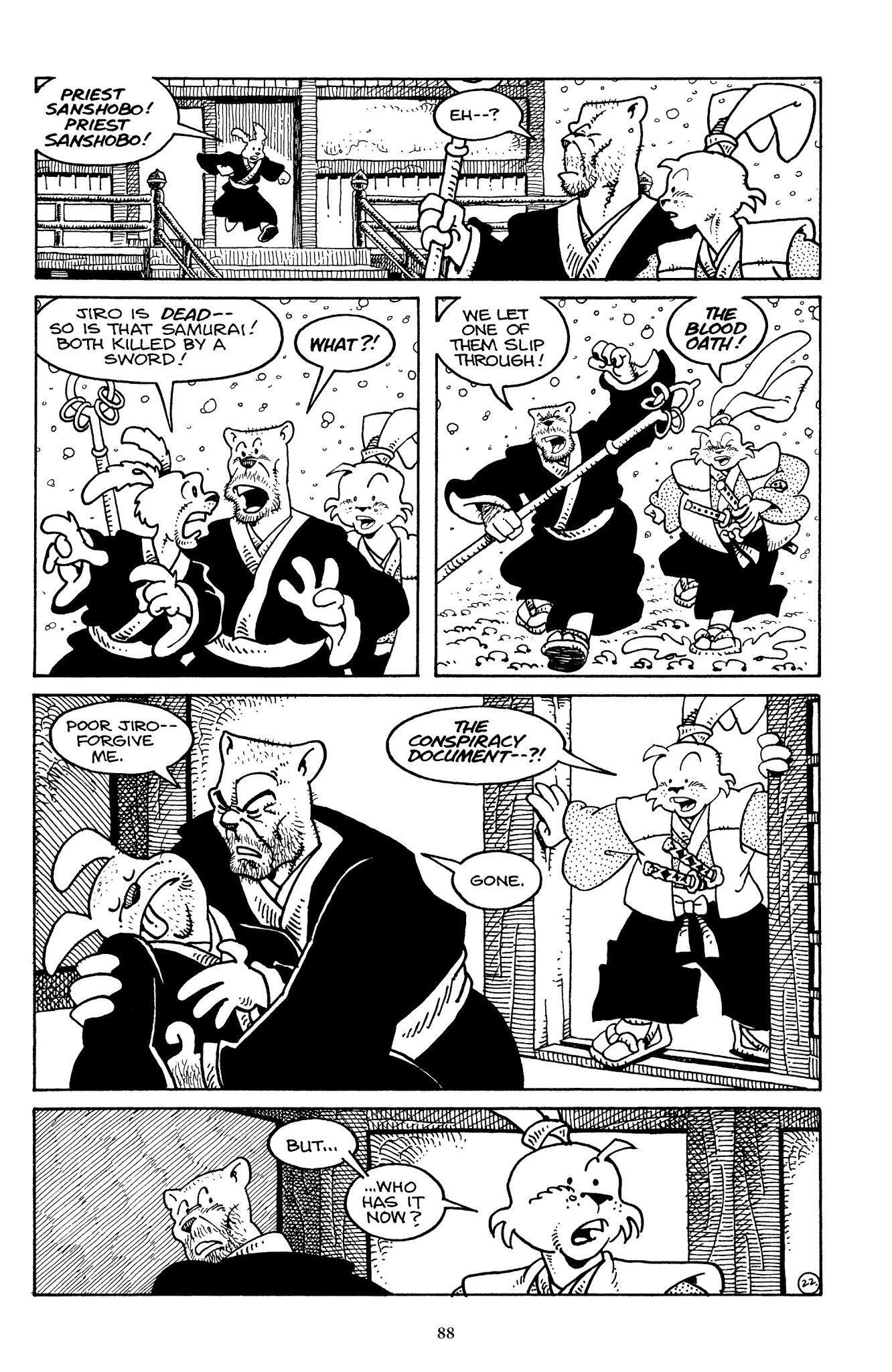 Read online The Usagi Yojimbo Saga comic -  Issue # TPB 2 - 88