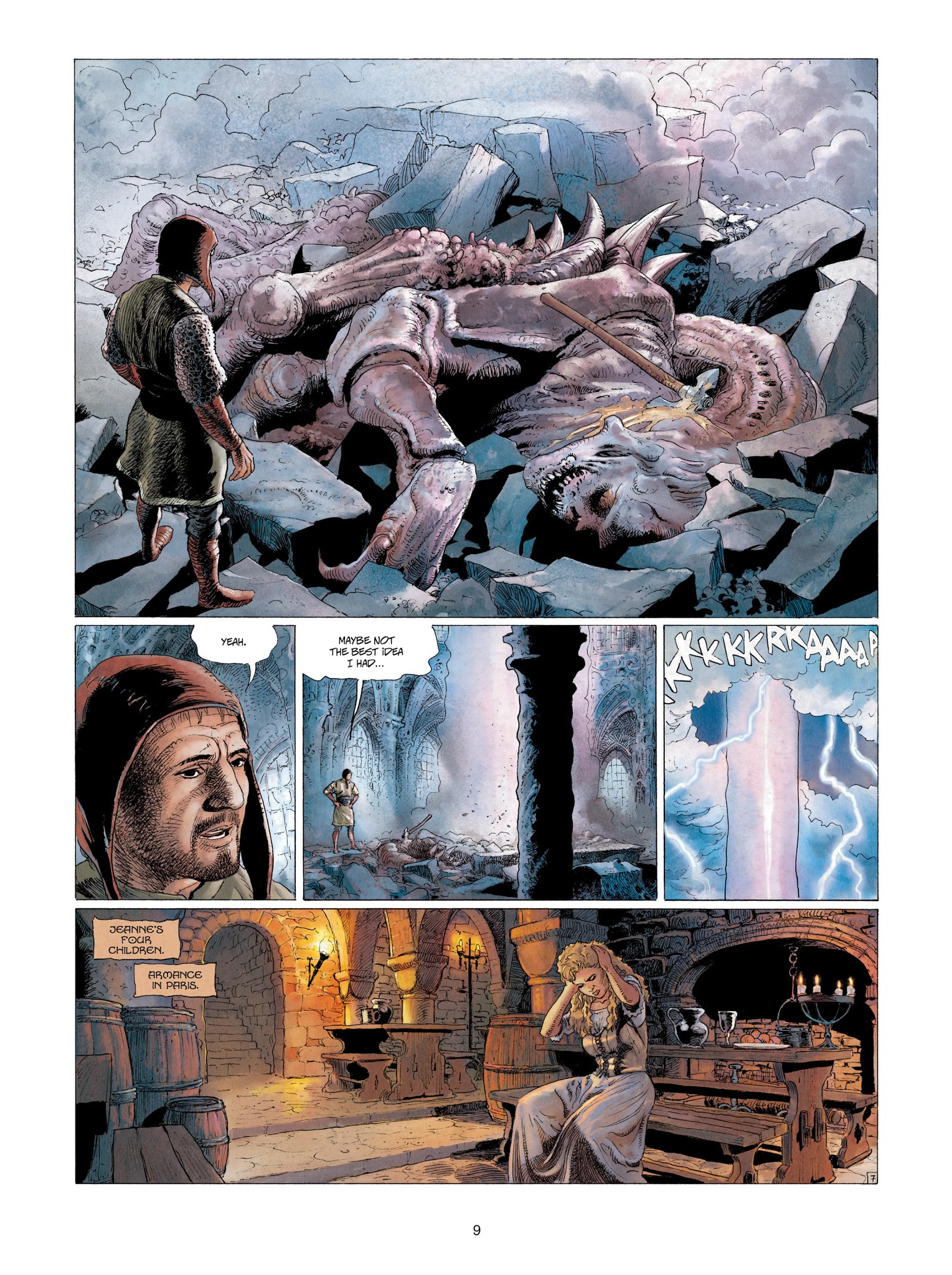 Read online Marie of the Dragons comic -  Issue #5 - 9