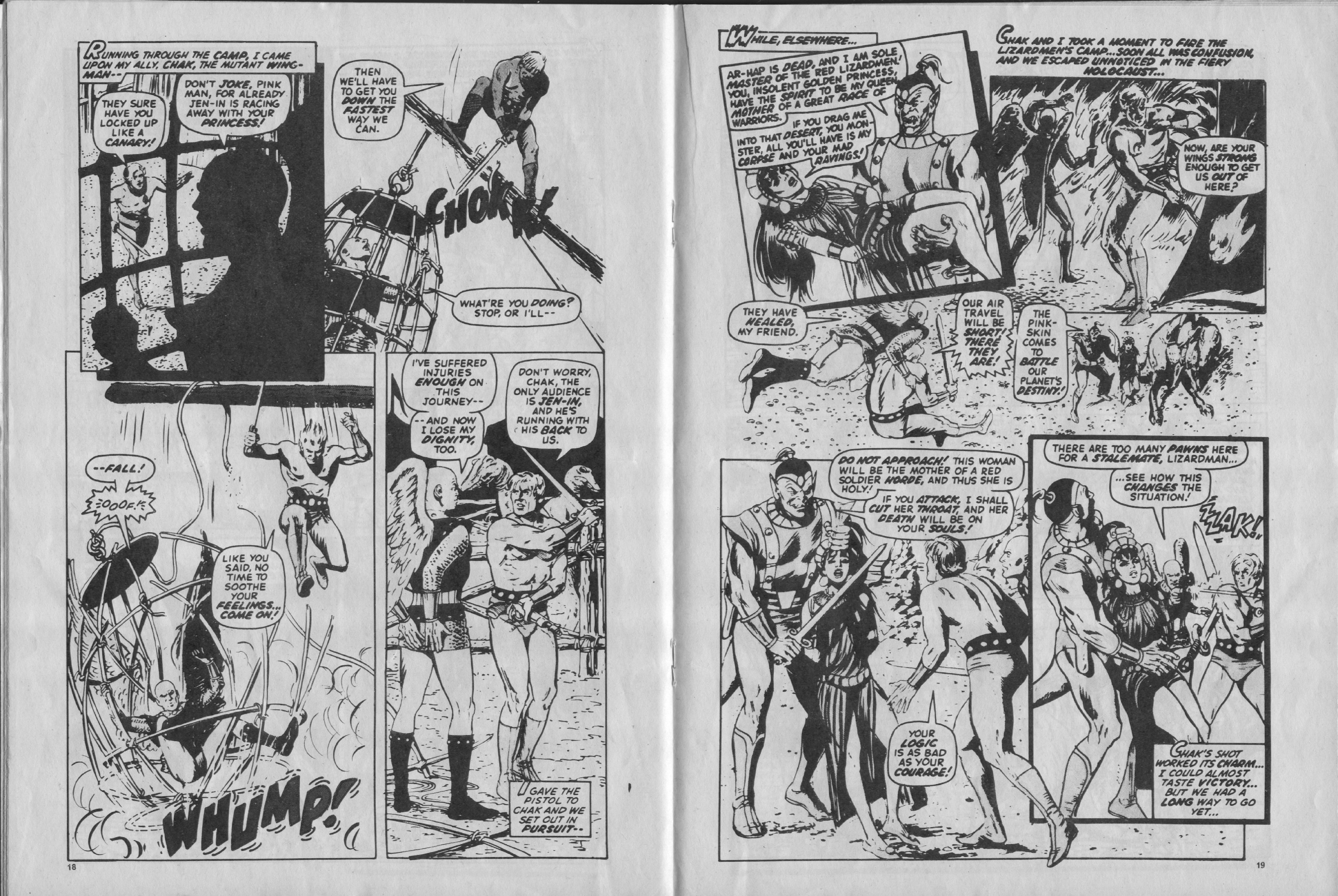 Read online Planet of the Apes (1974) comic -  Issue #7 - 10