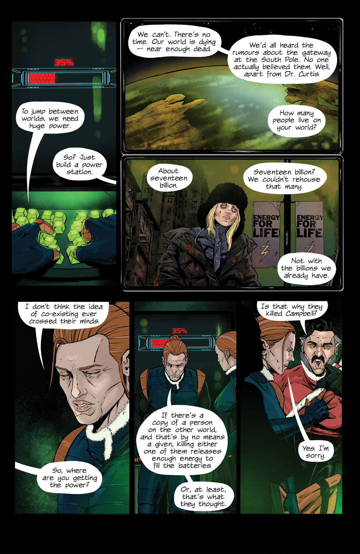 Read online Antarctica comic -  Issue #4 - 17